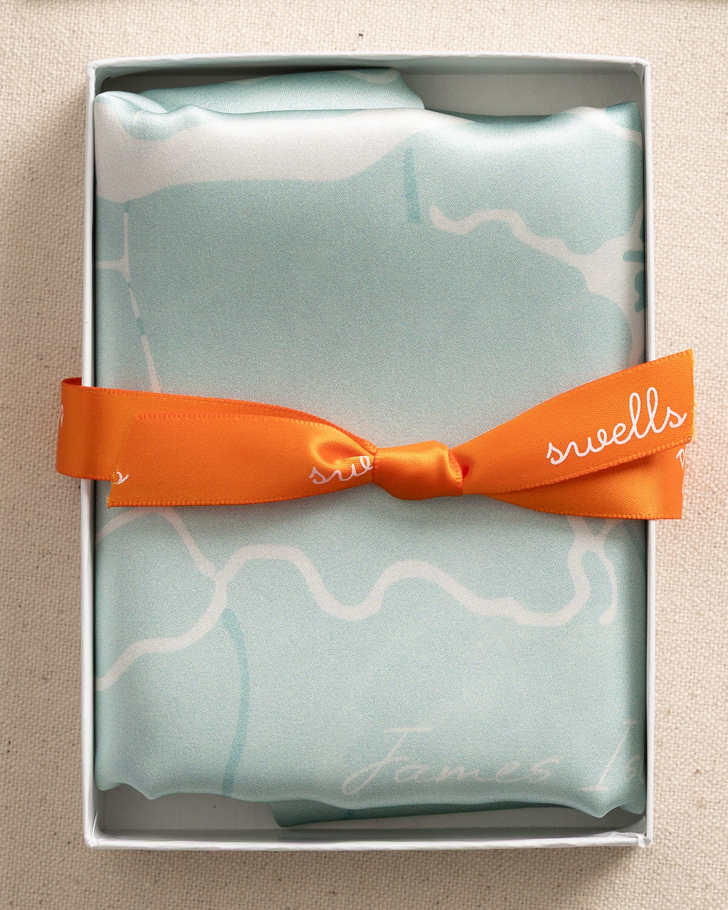 Southern Tide x Swells - Charleston Aerial Map Scarf - Image 3