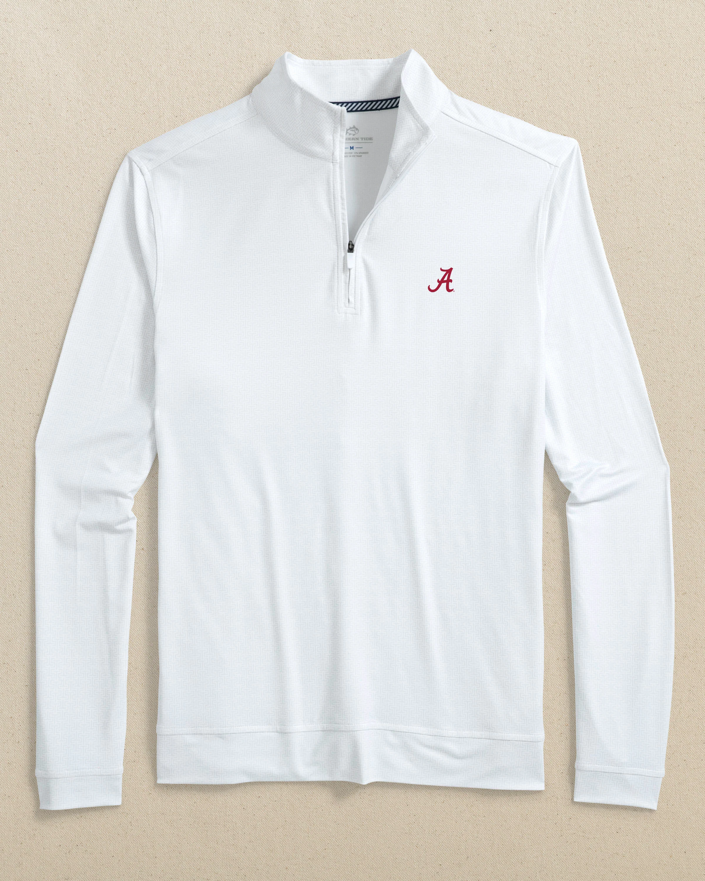 Alabama Crimson Tide Cruiser ST Geo Printed Quarter Zip - Image 3