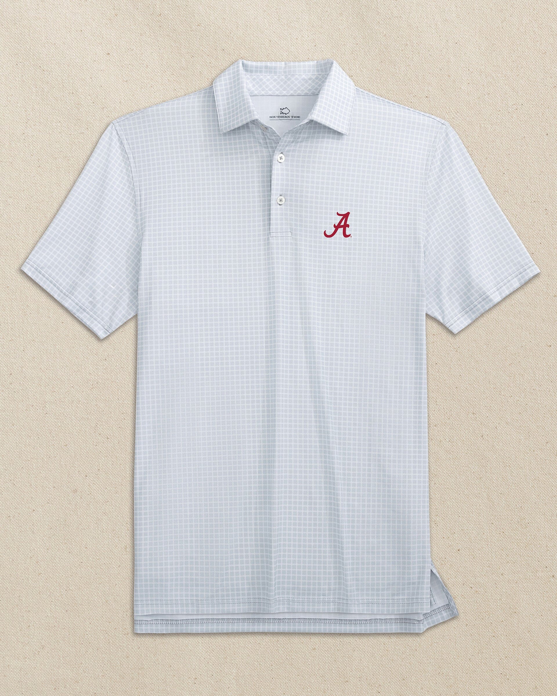 Alabama Crimson Tide Driver Dunes Edge Plaid Polo - Image 3