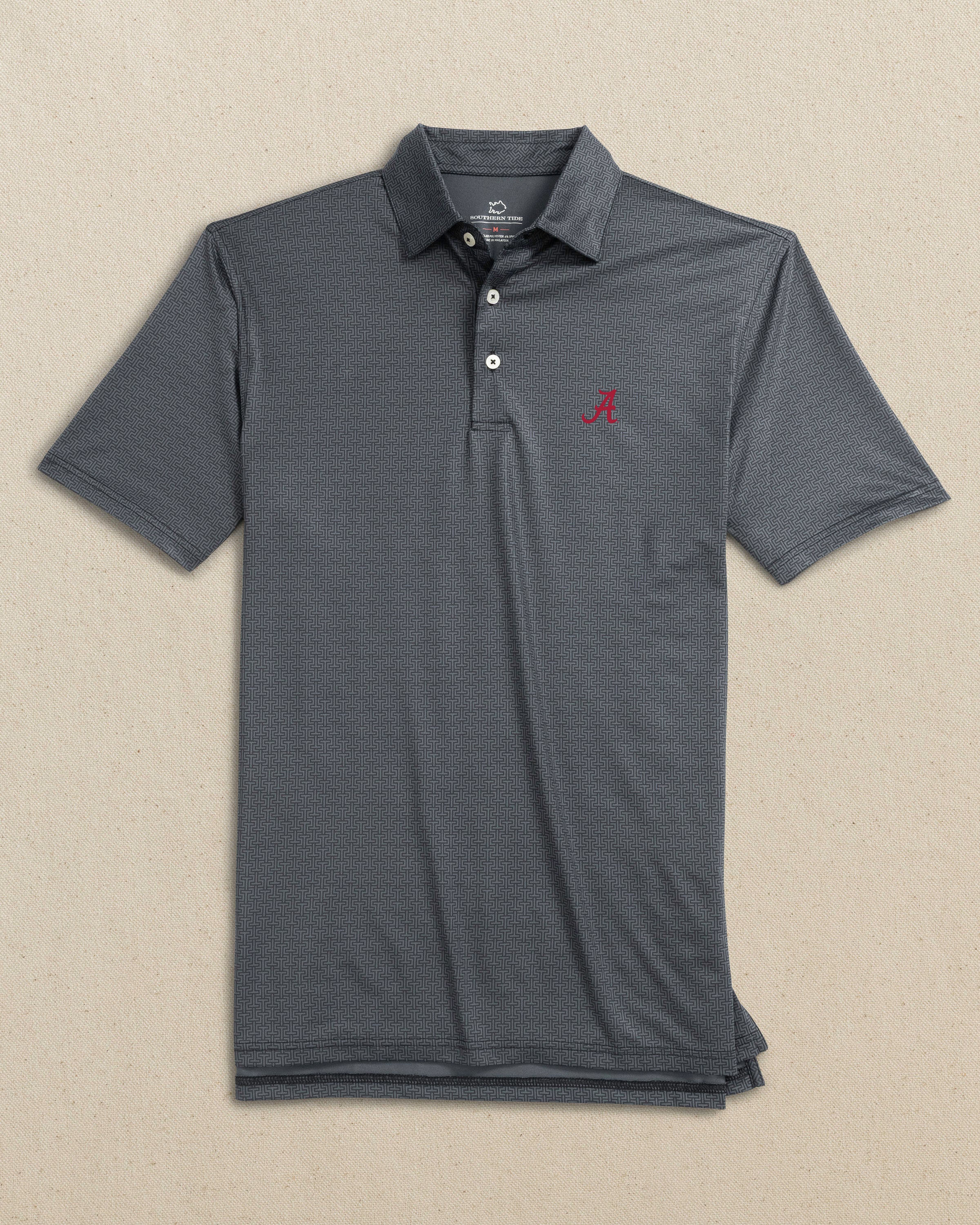 Alabama Crimson Tide Driver ST Geo Printed Polo
