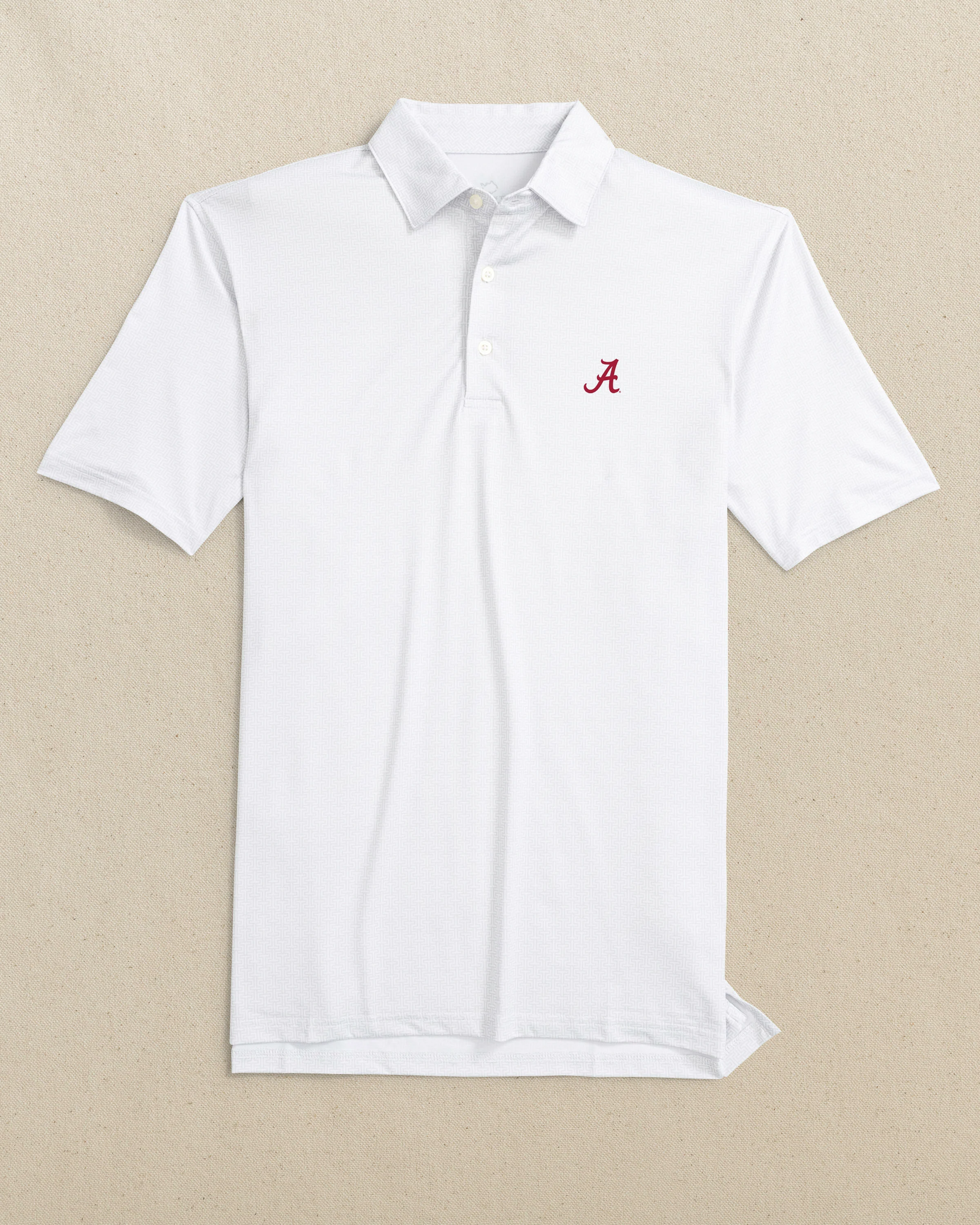 Alabama Crimson Tide Driver ST Geo Printed Polo - Image 3