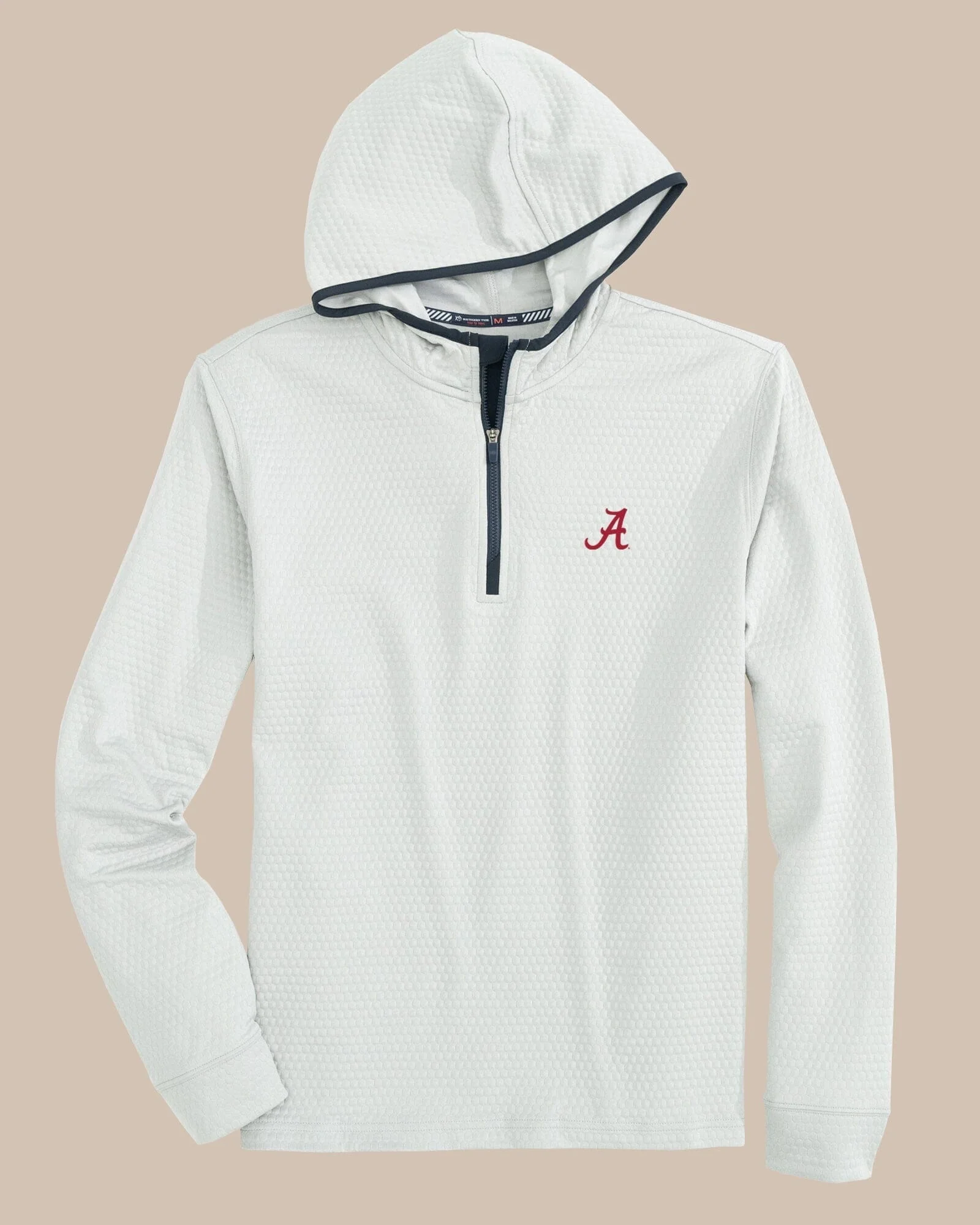 Alabama Crimson Tide Scuttle Quarter Zip Hoodie - Image 3