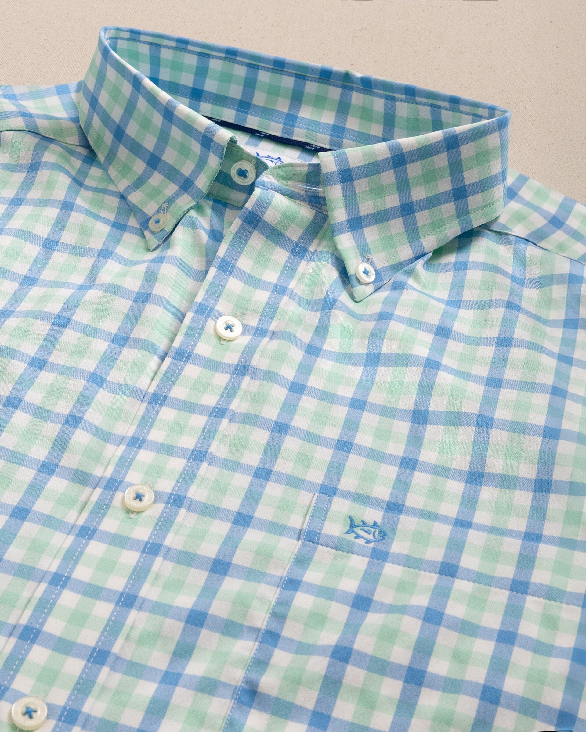 Albemarle Gingham brrr°® Intercoastal Sport Shirt - Image 10
