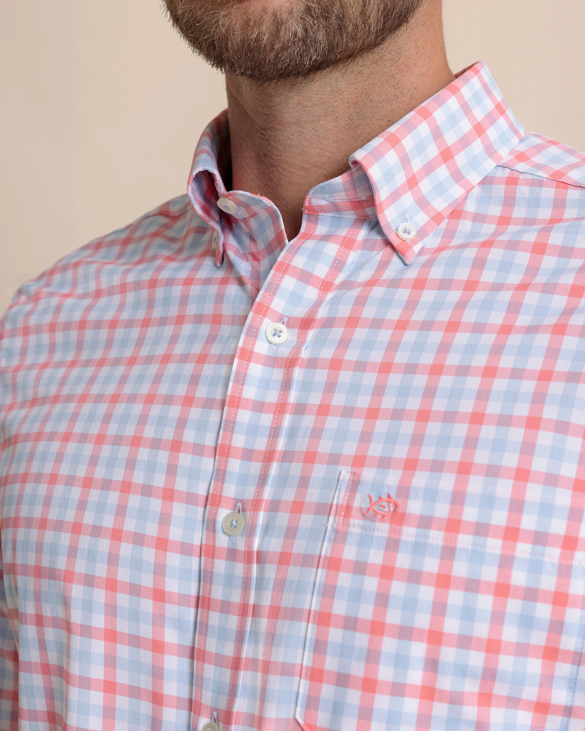 Albemarle Gingham brrr°® Intercoastal Sport Shirt - Image 5