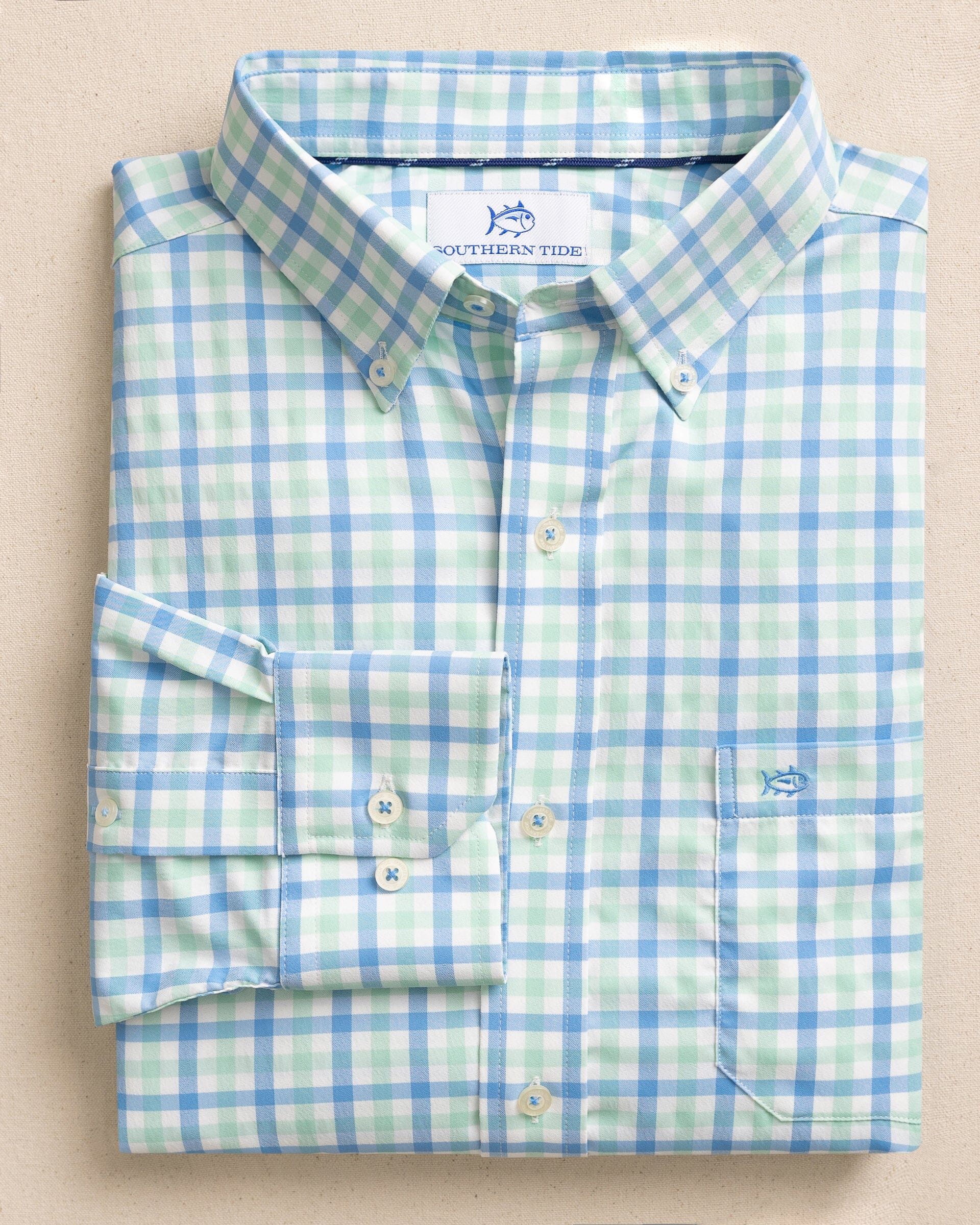 Albemarle Gingham brrr°® Intercoastal Sport Shirt - Image 9