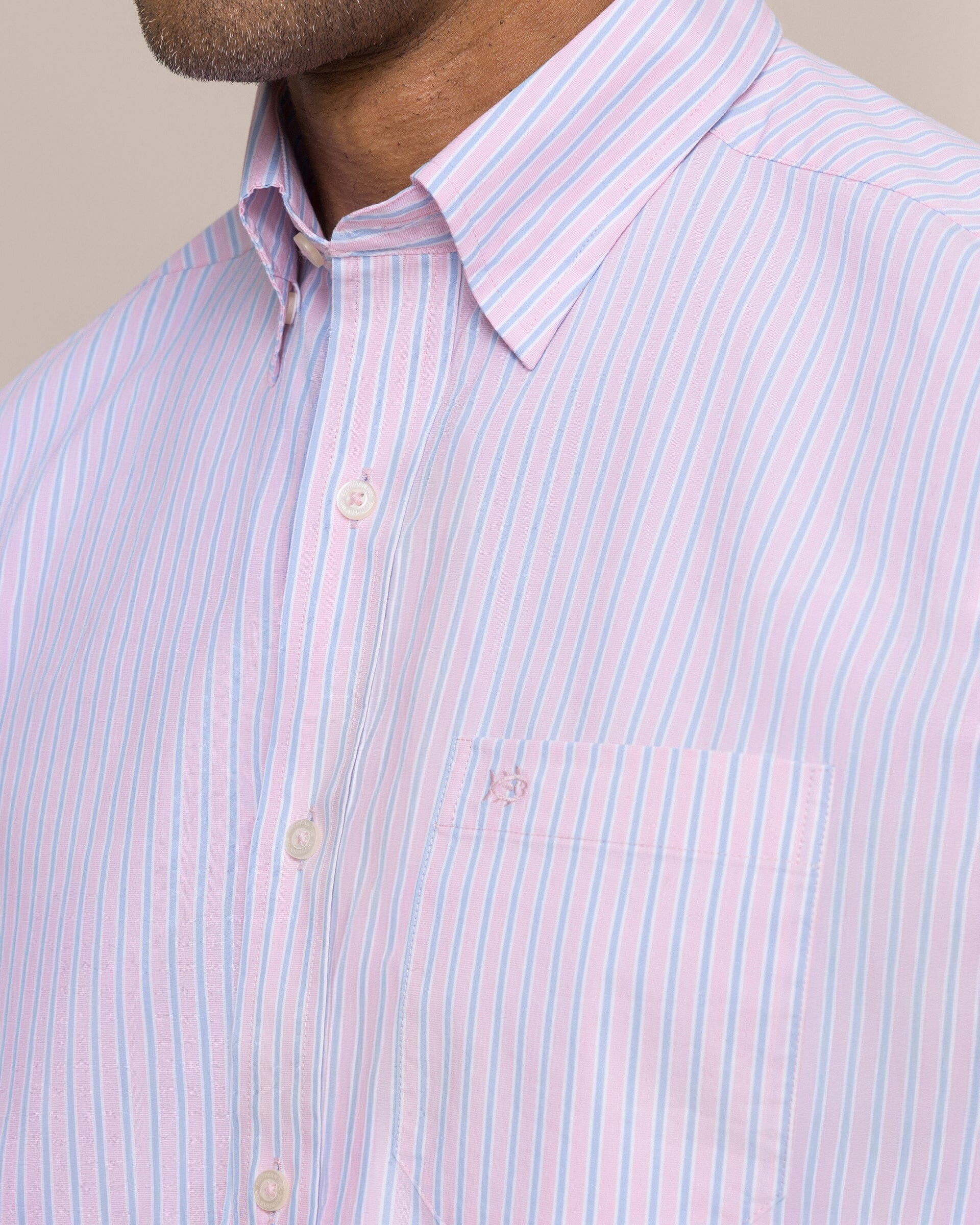 Amelia Island Stripe Charleston Sport Shirt - Image 5