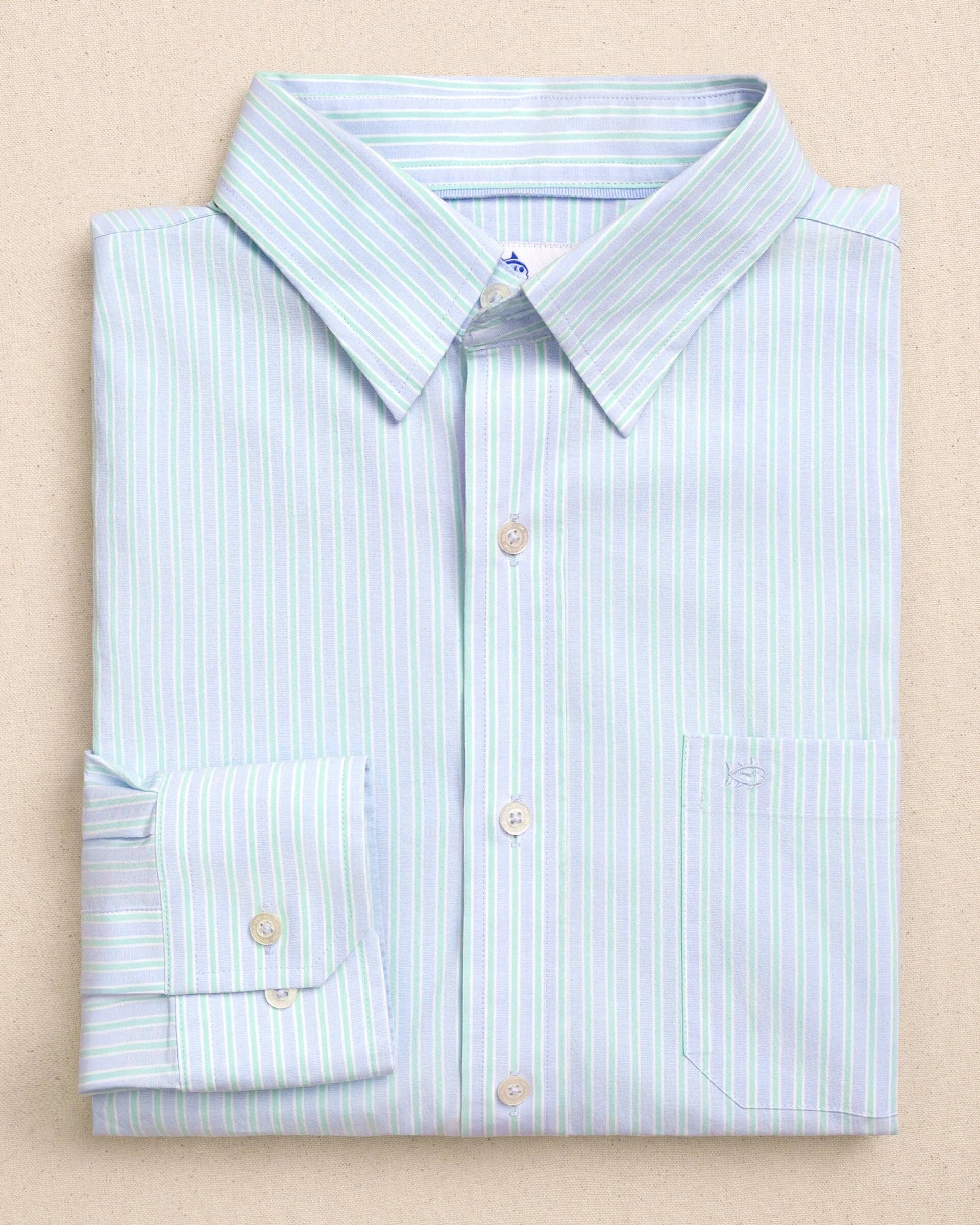 Amelia Island Stripe Charleston Sport Shirt - Image 8