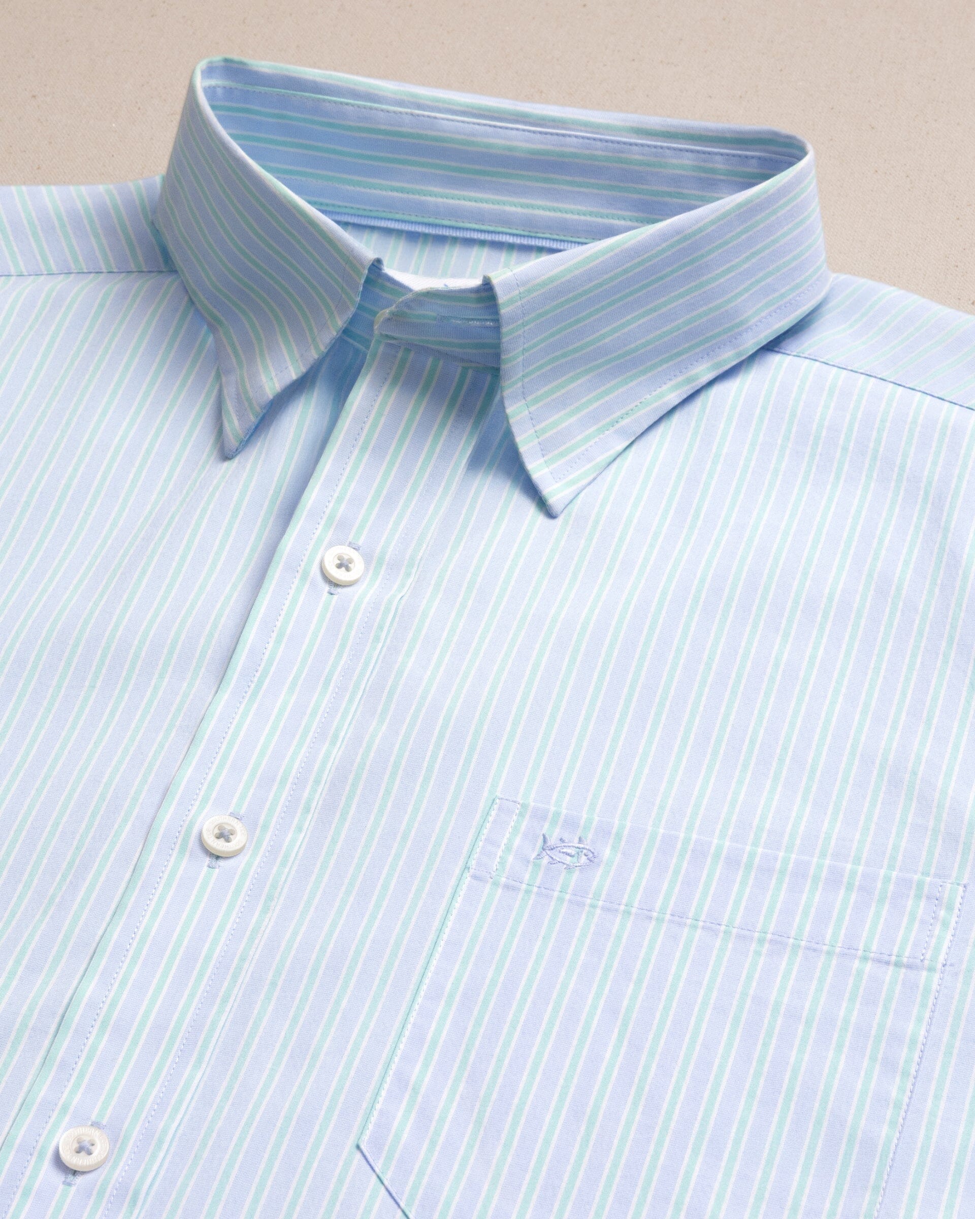 Amelia Island Stripe Charleston Sport Shirt - Image 9