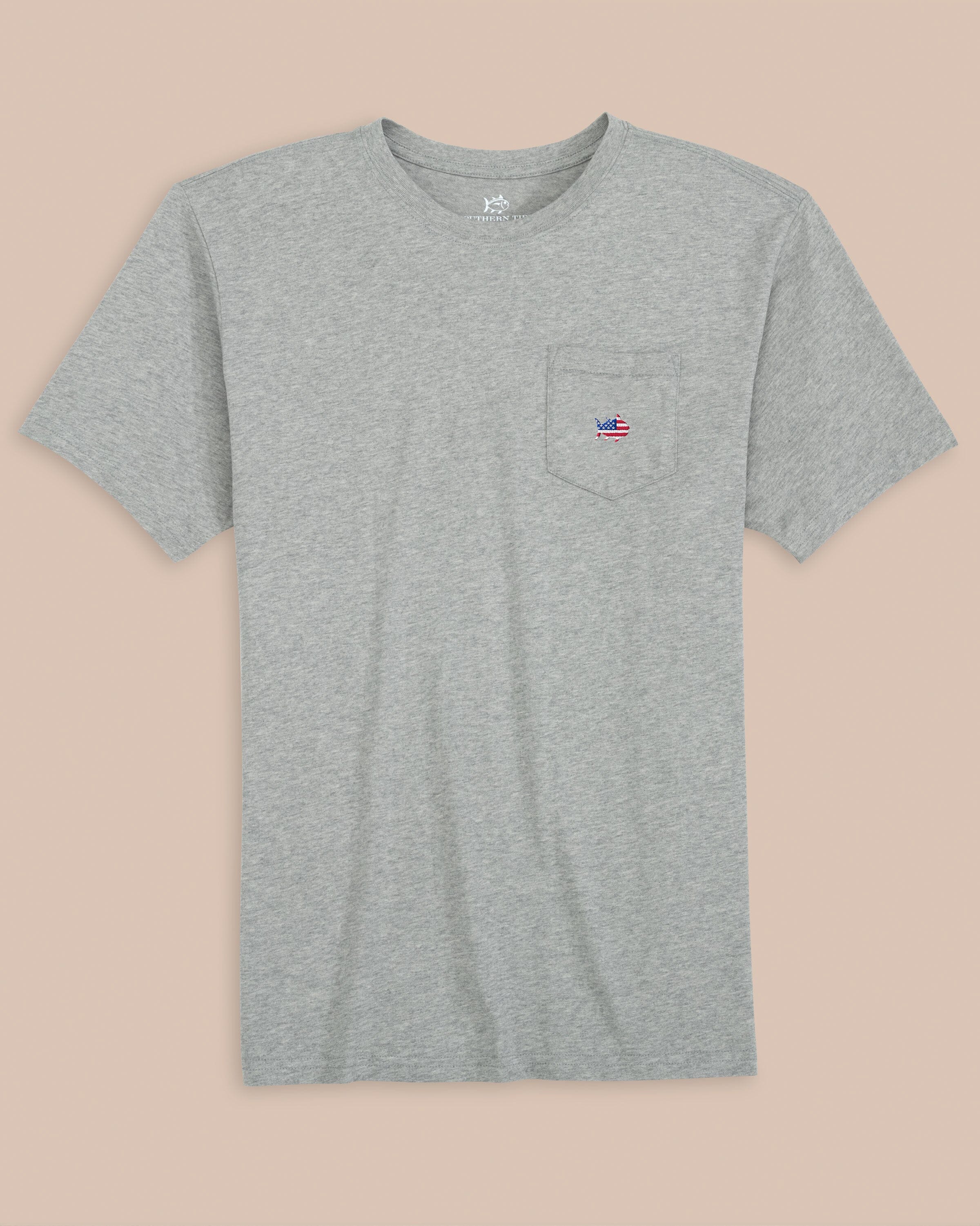 Americana Embroidered Short Sleeve T-Shirt - Image 6