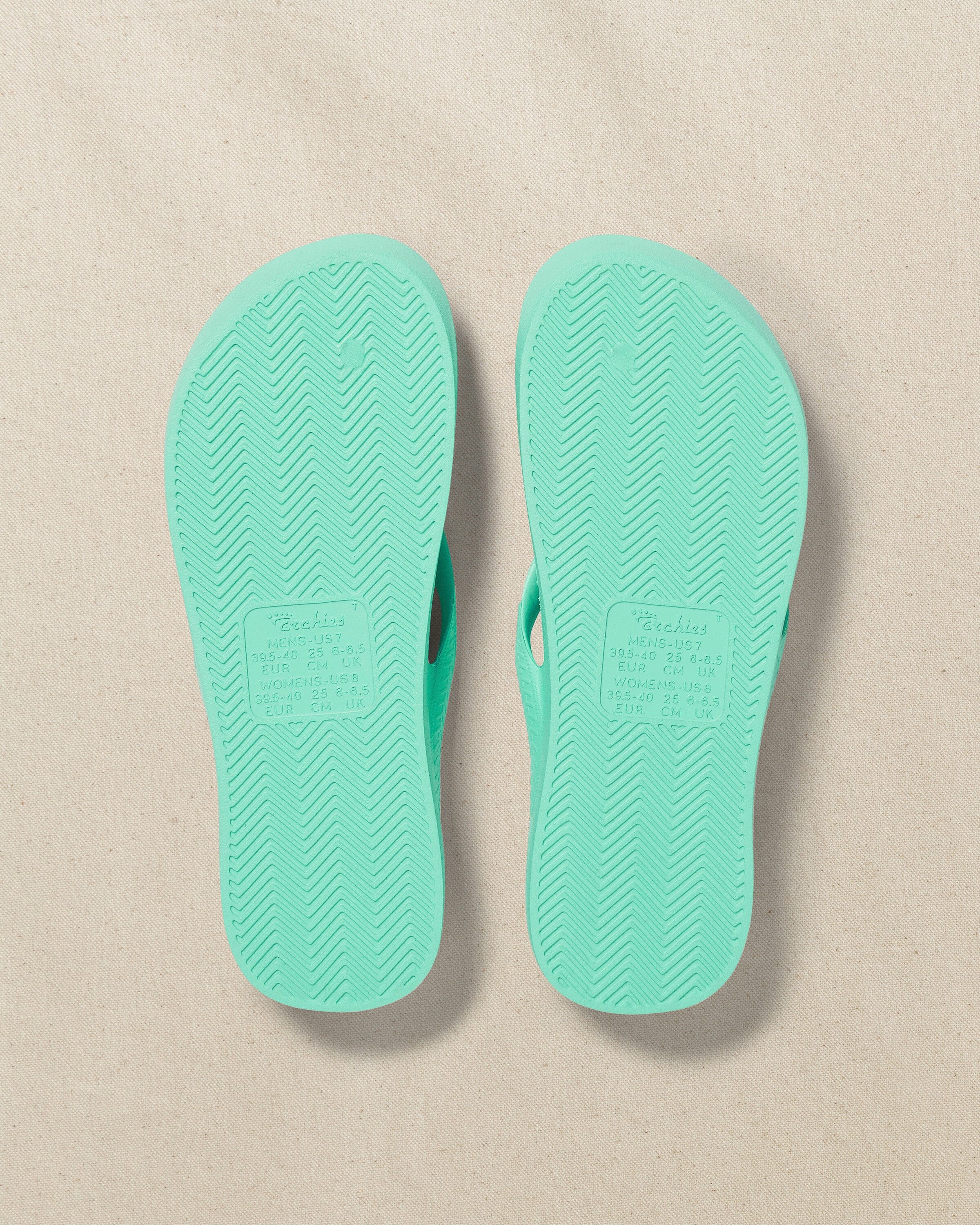 Archies Mint Arch Support Flip Flop - Image 8
