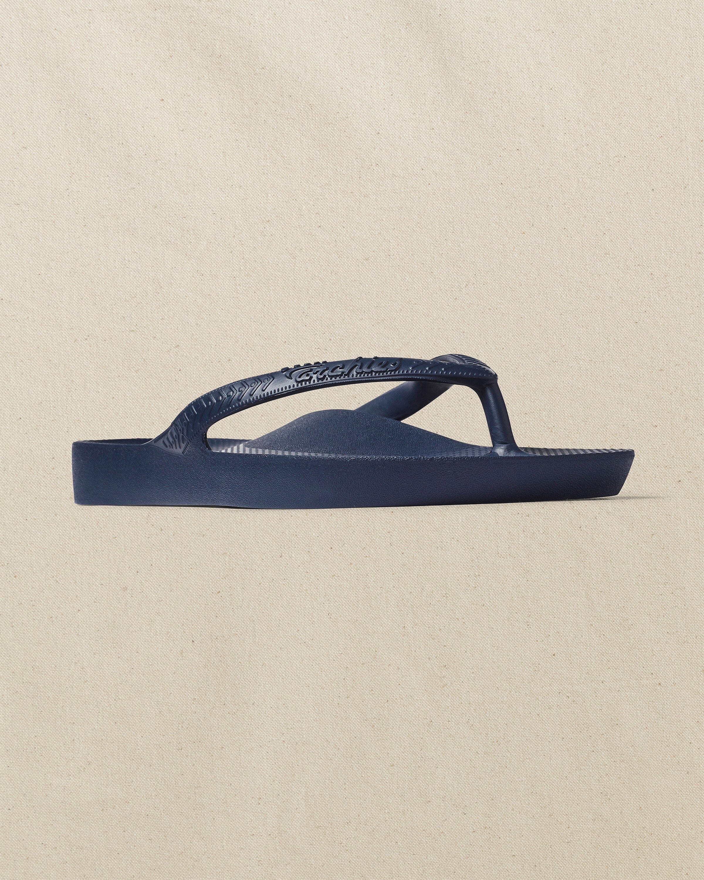 Archies Navy Arch Support Flip Flop - Image 6