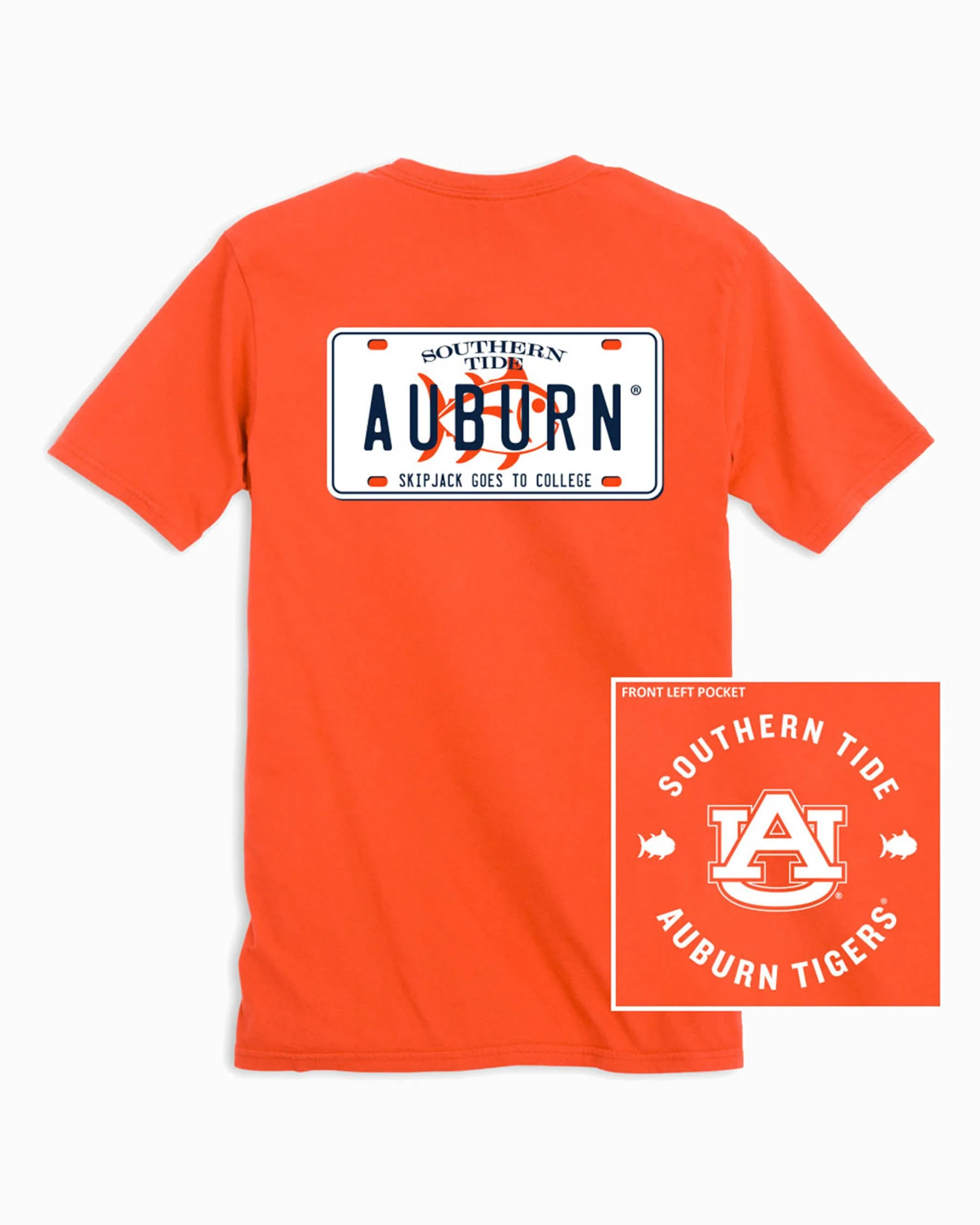 Auburn Tigers License Plate T-Shirt - Image 3