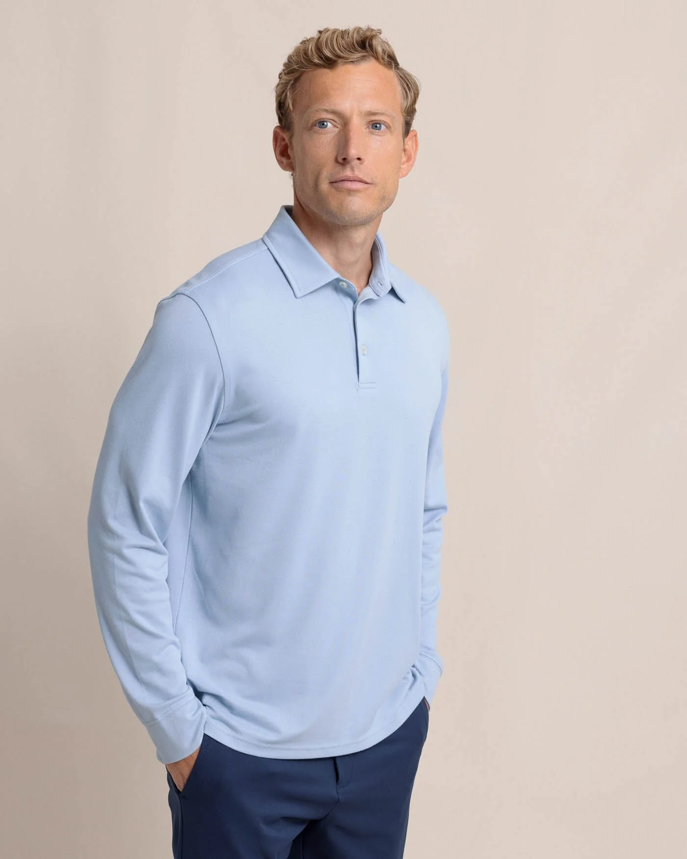 Belfair Long Sleeve Performance Polo - Image 11