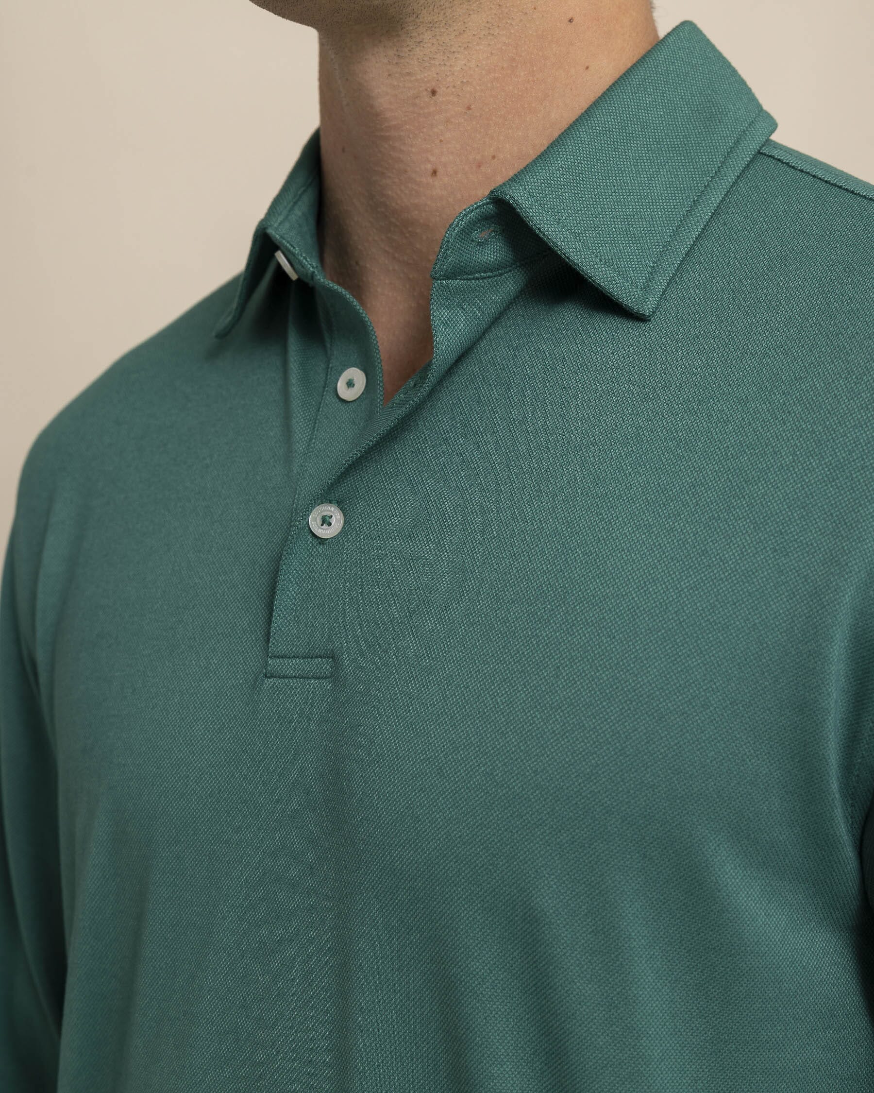 Belfair Long Sleeve Performance Polo - Image 2