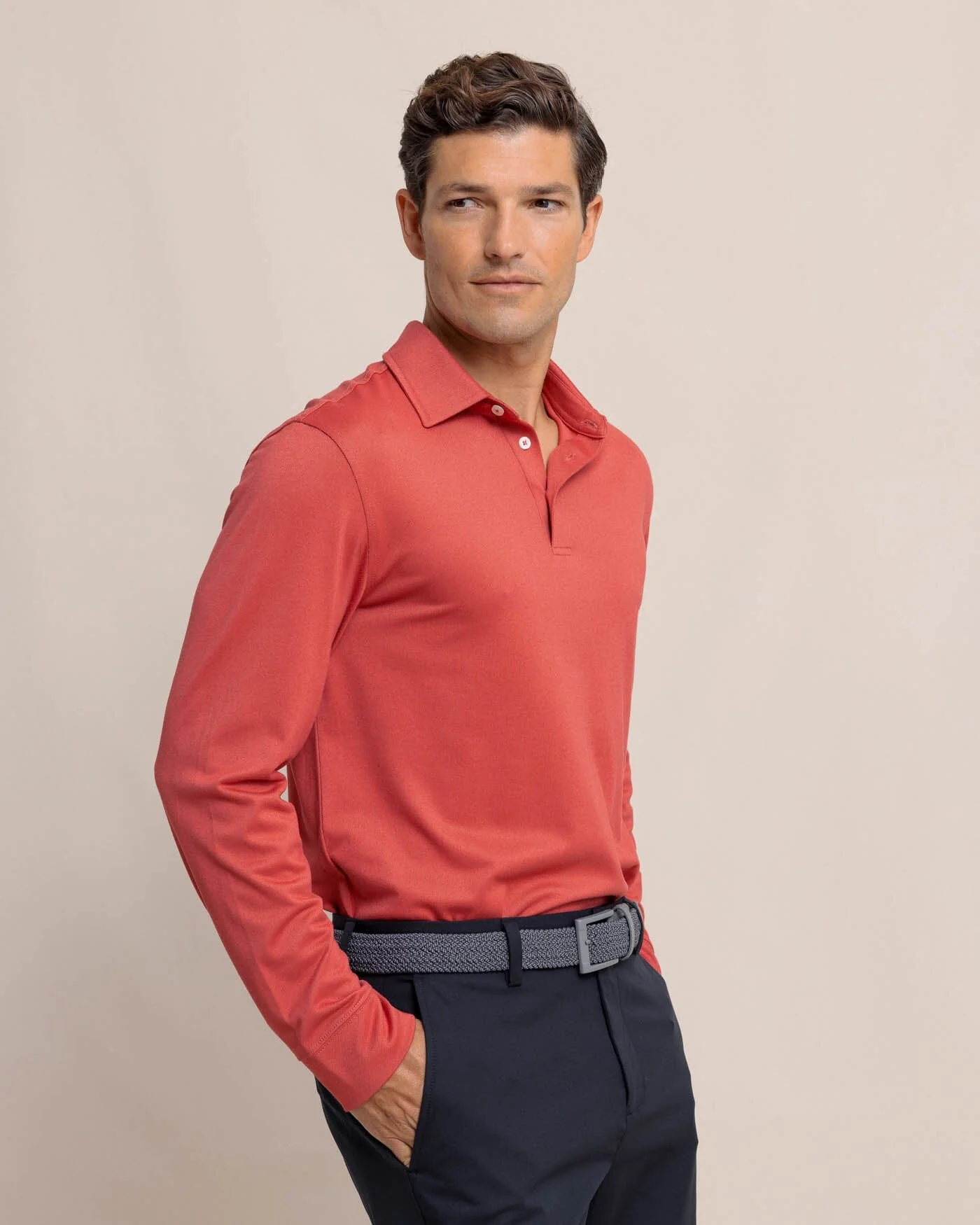 Belfair Long Sleeve Performance Polo - Image 24