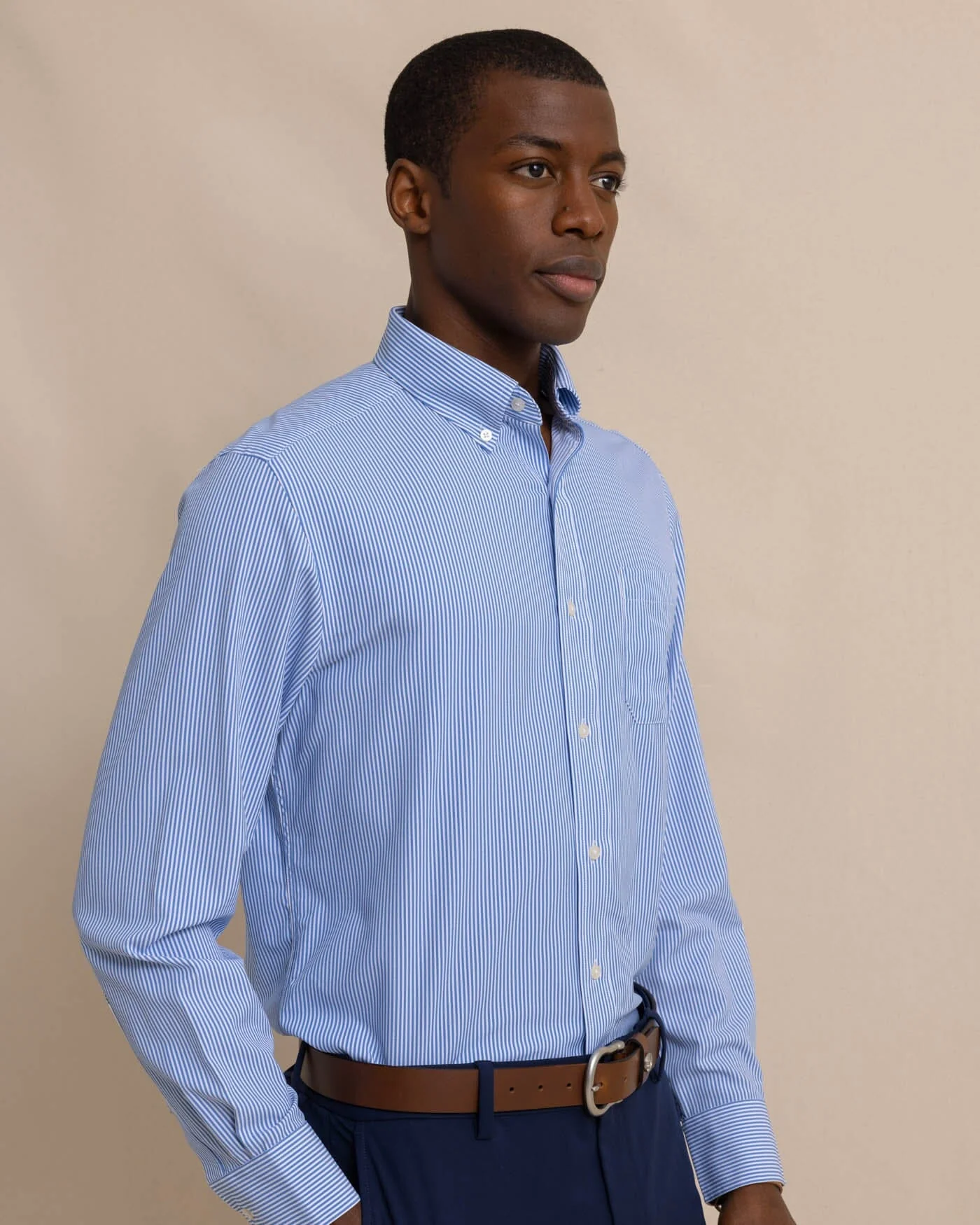 Bengal Stripe brrr°® Intercoastal Sport Shirt - Image 6