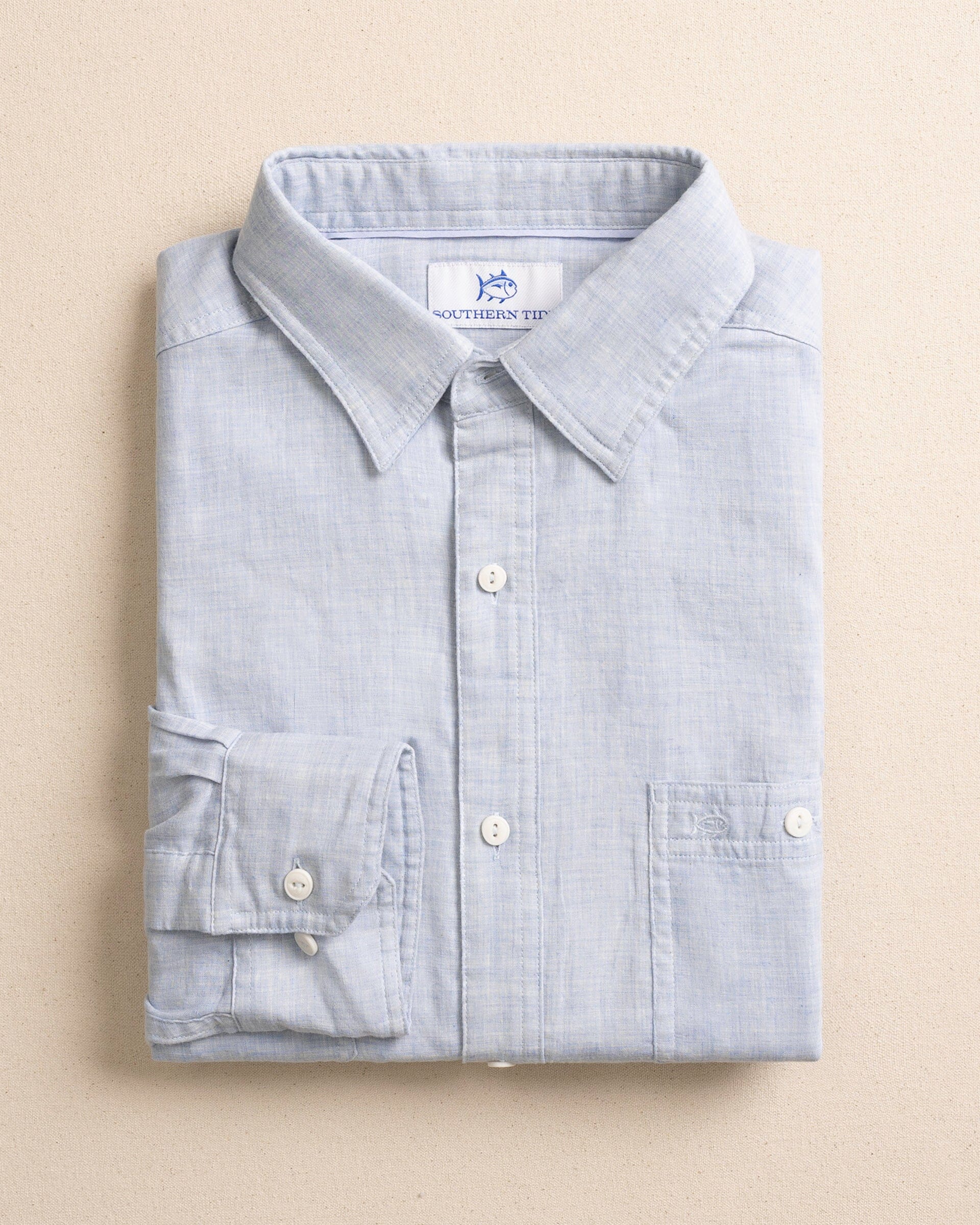 Berkeley Solid Double Cloth Sport Shirt