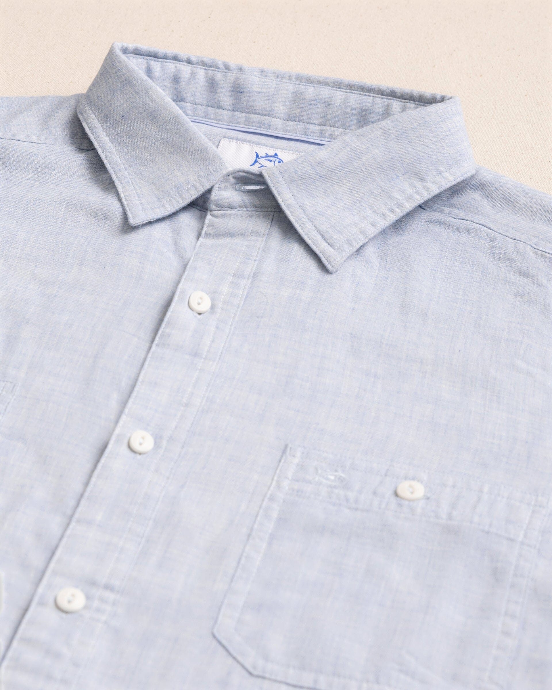 Berkeley Solid Double Cloth Sport Shirt - Image 3