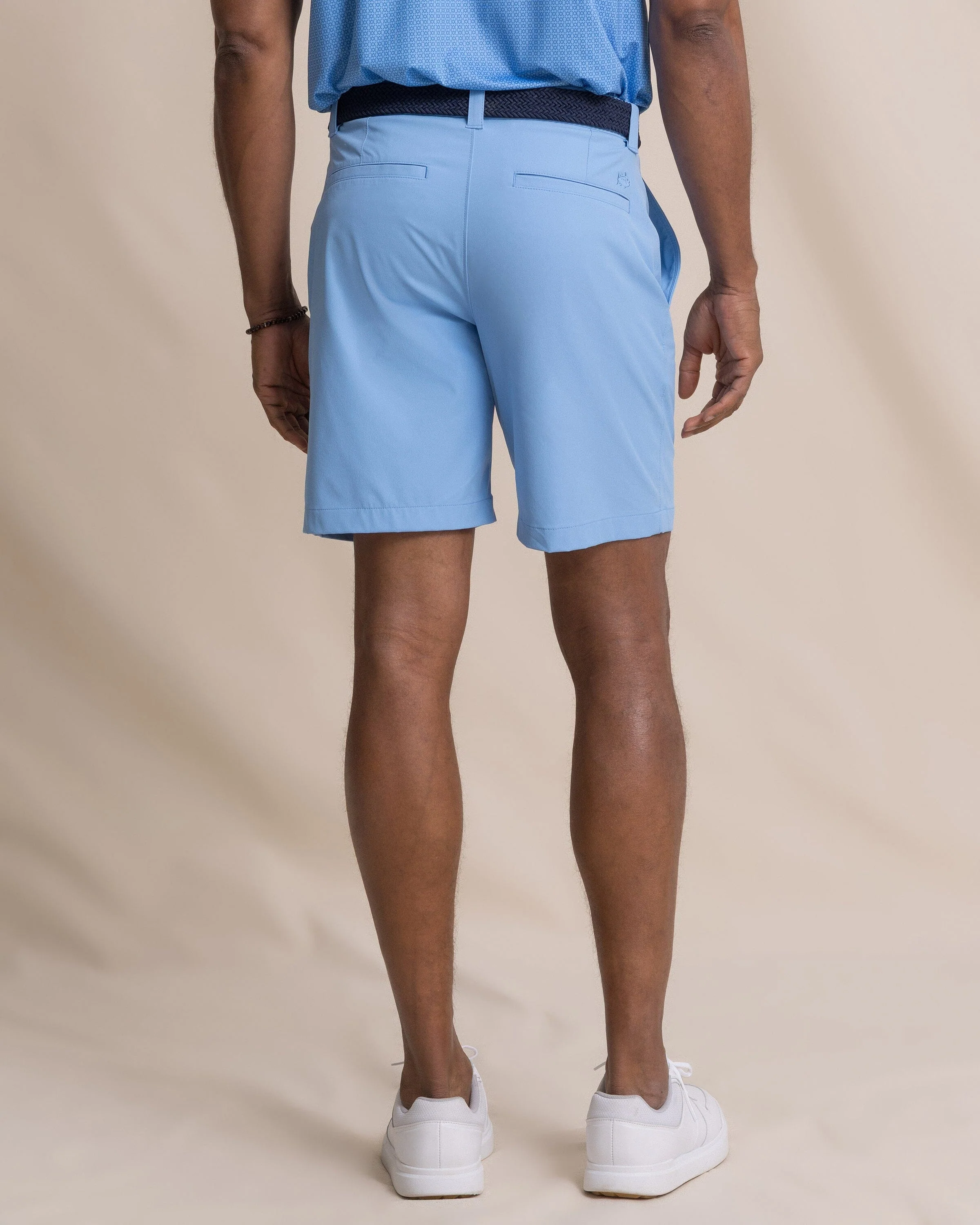 Birdie 8" Coastal Breeze® Performance Short - Ocean Channel - Image 2