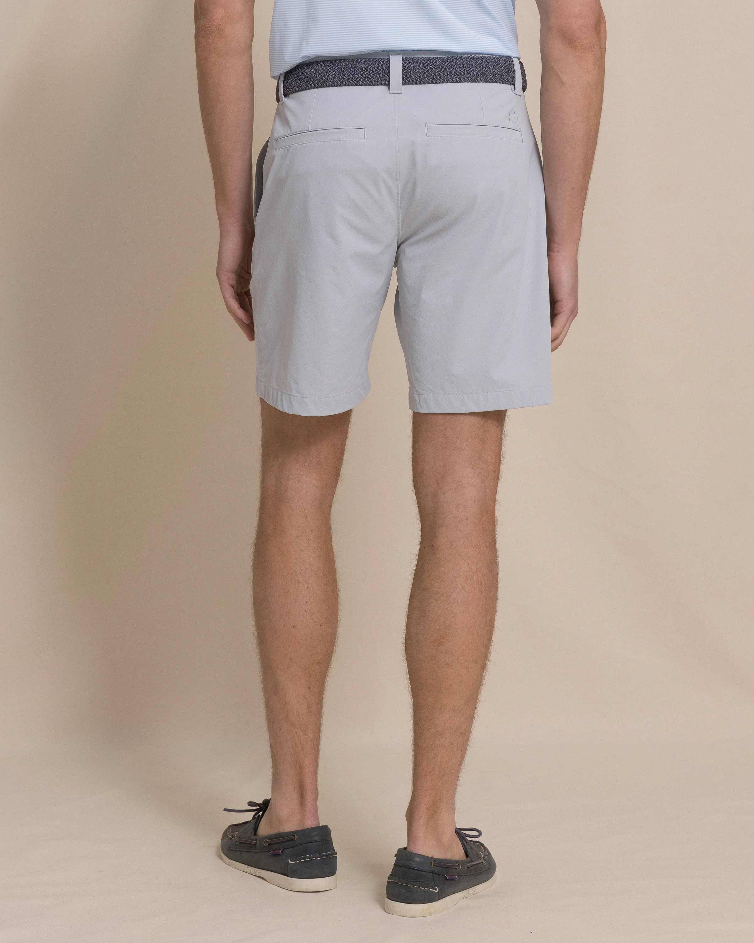 Birdie 8" Coastal Breeze® Performance Short - Seagull Grey - Image 4