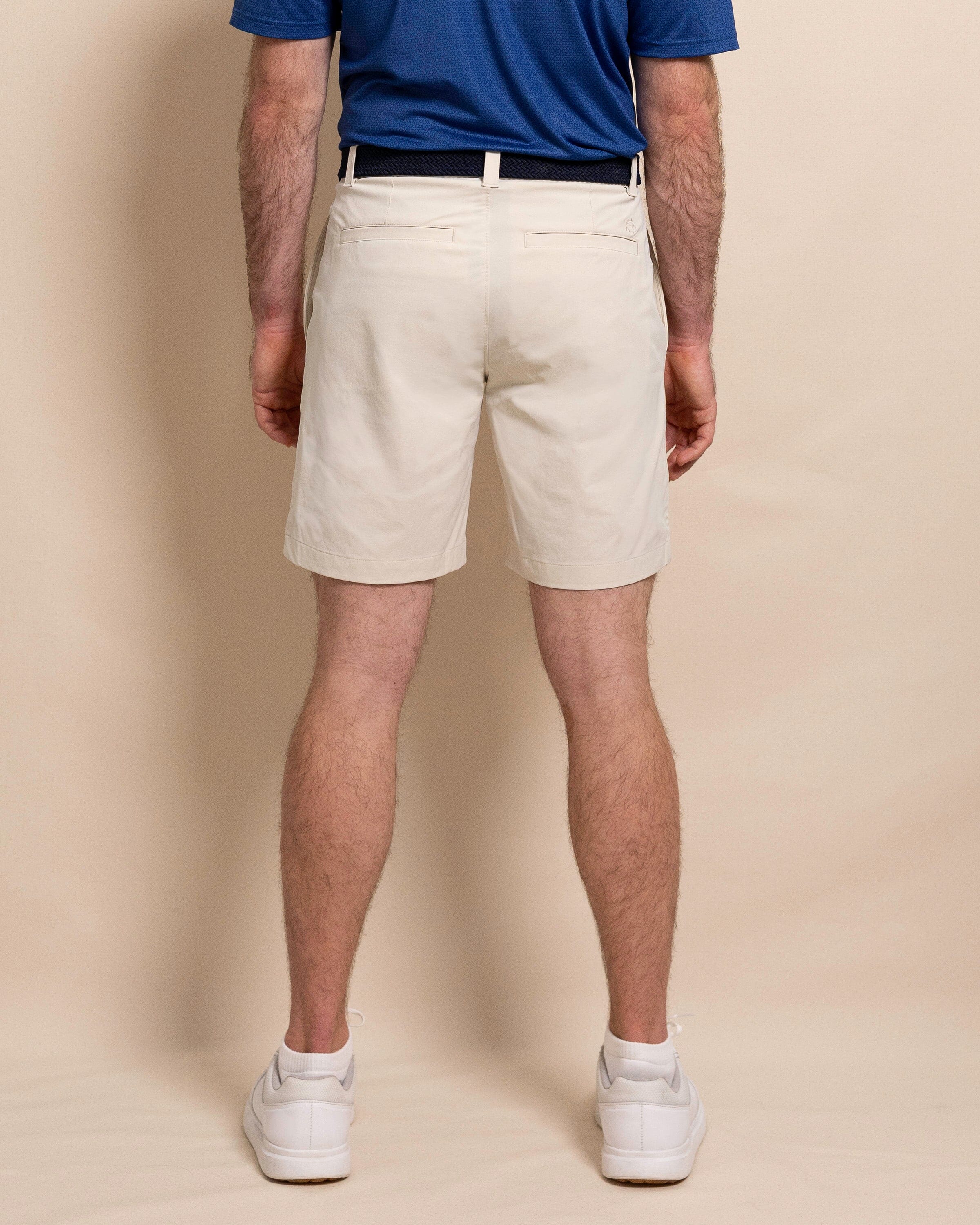 Birdie 8" Coastal Breeze® Performance Short - Stone - Image 3