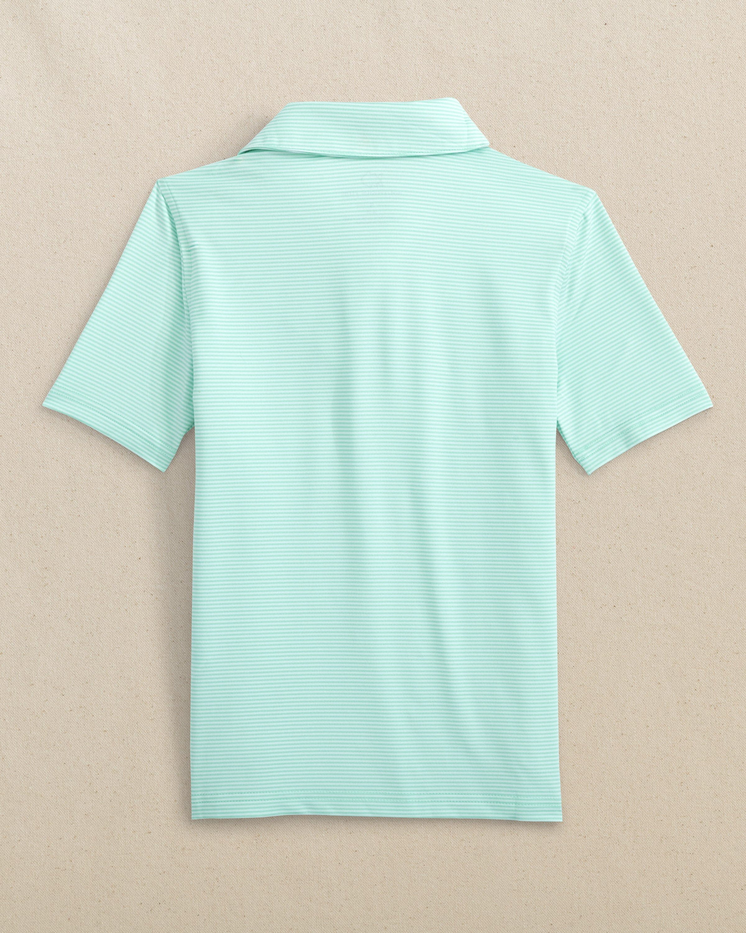 Boys Driver Meadowbrook Stripe Performance Polo - Image 14