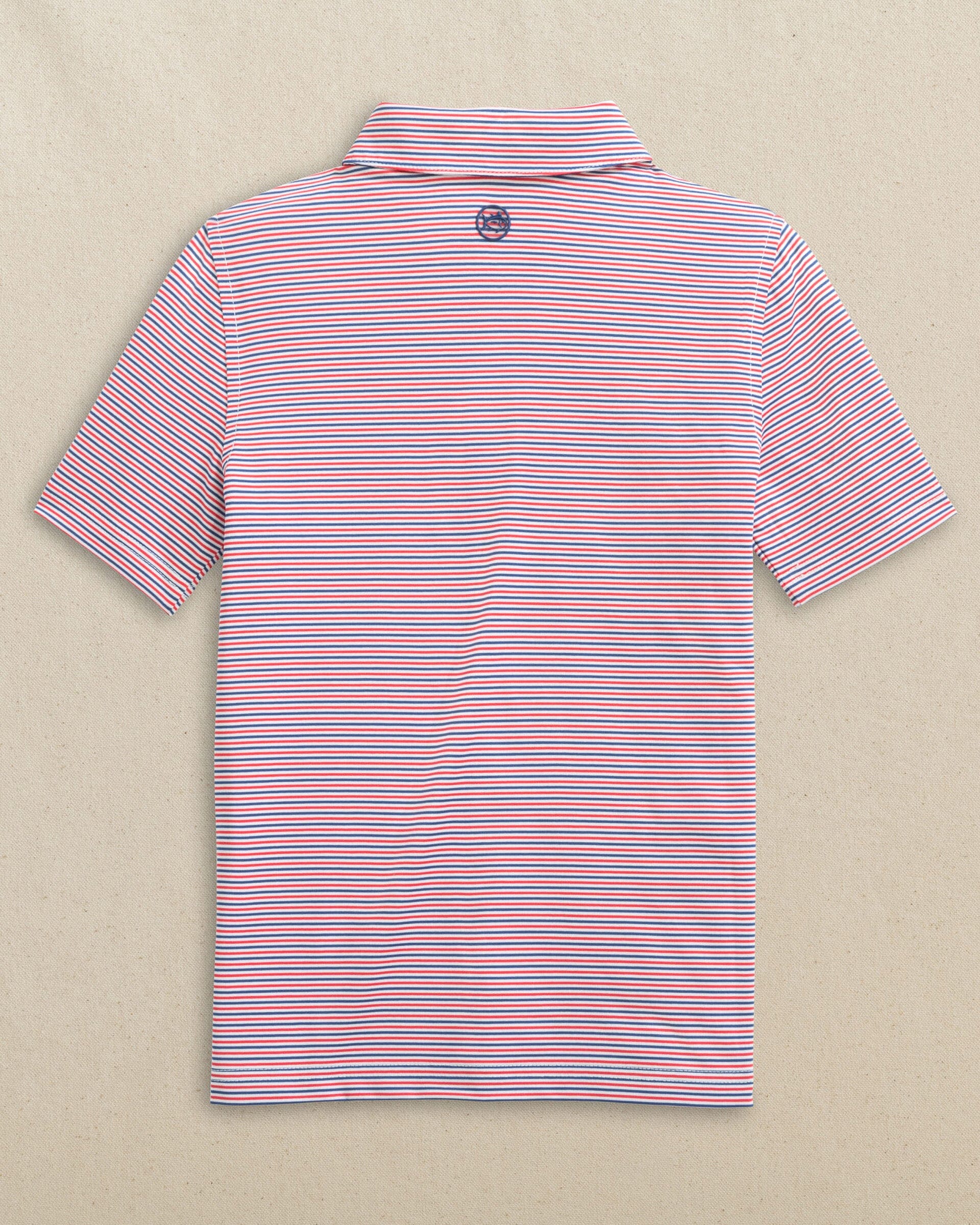 Boys Driver Micro-Stripe Performance Polo - Image 7