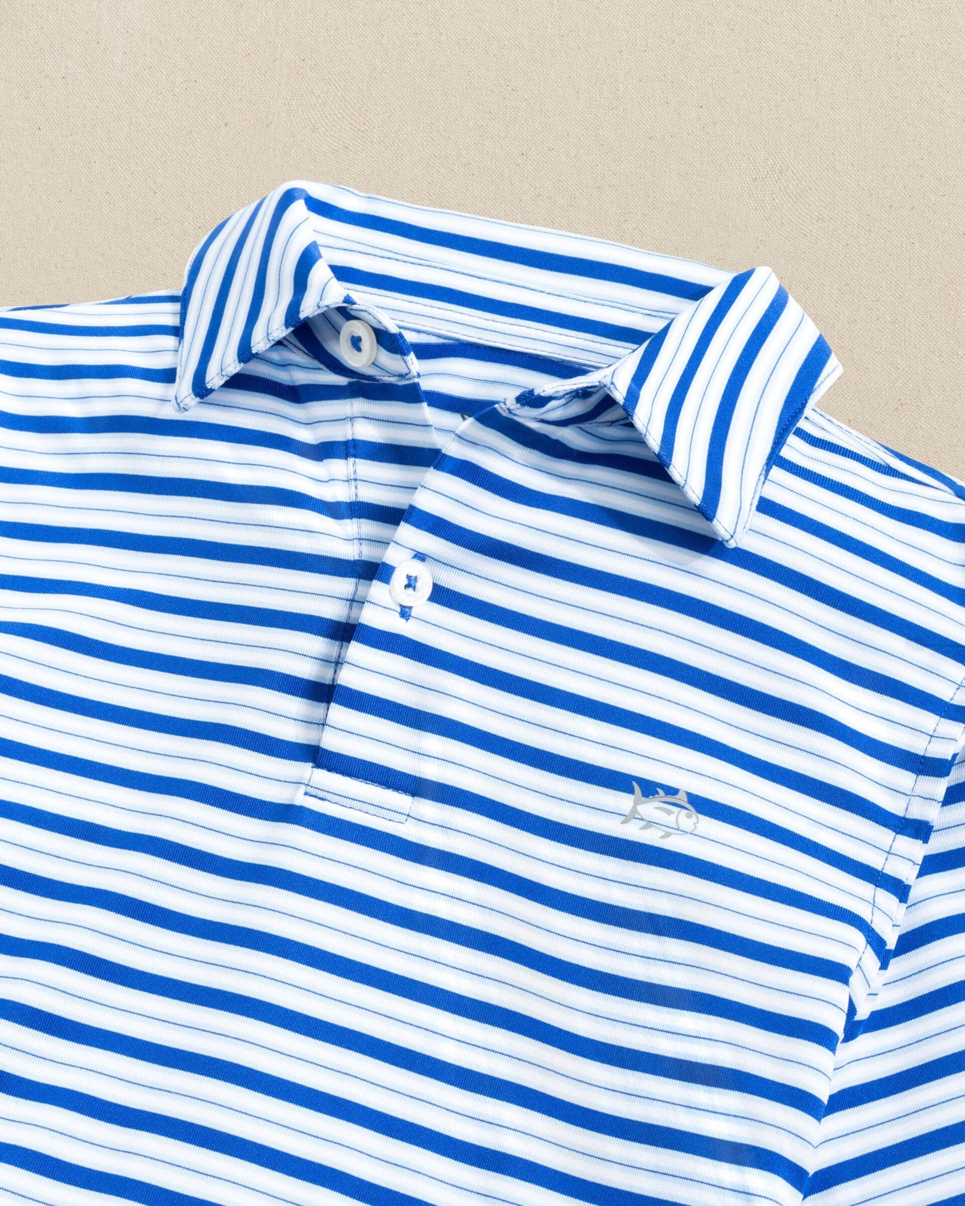 Boys Driver Ocean Hill Stripe Performance Polo - Image 2