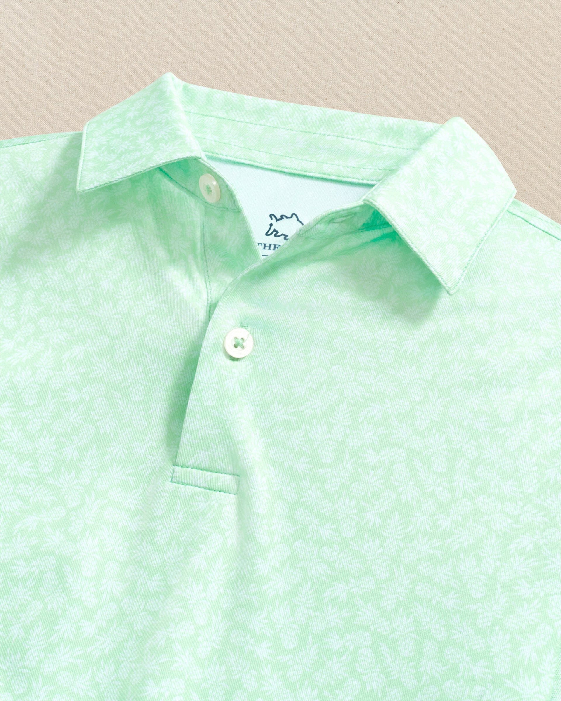 Boys Driver Pineapple Parade Printed Performance Polo - Image 3
