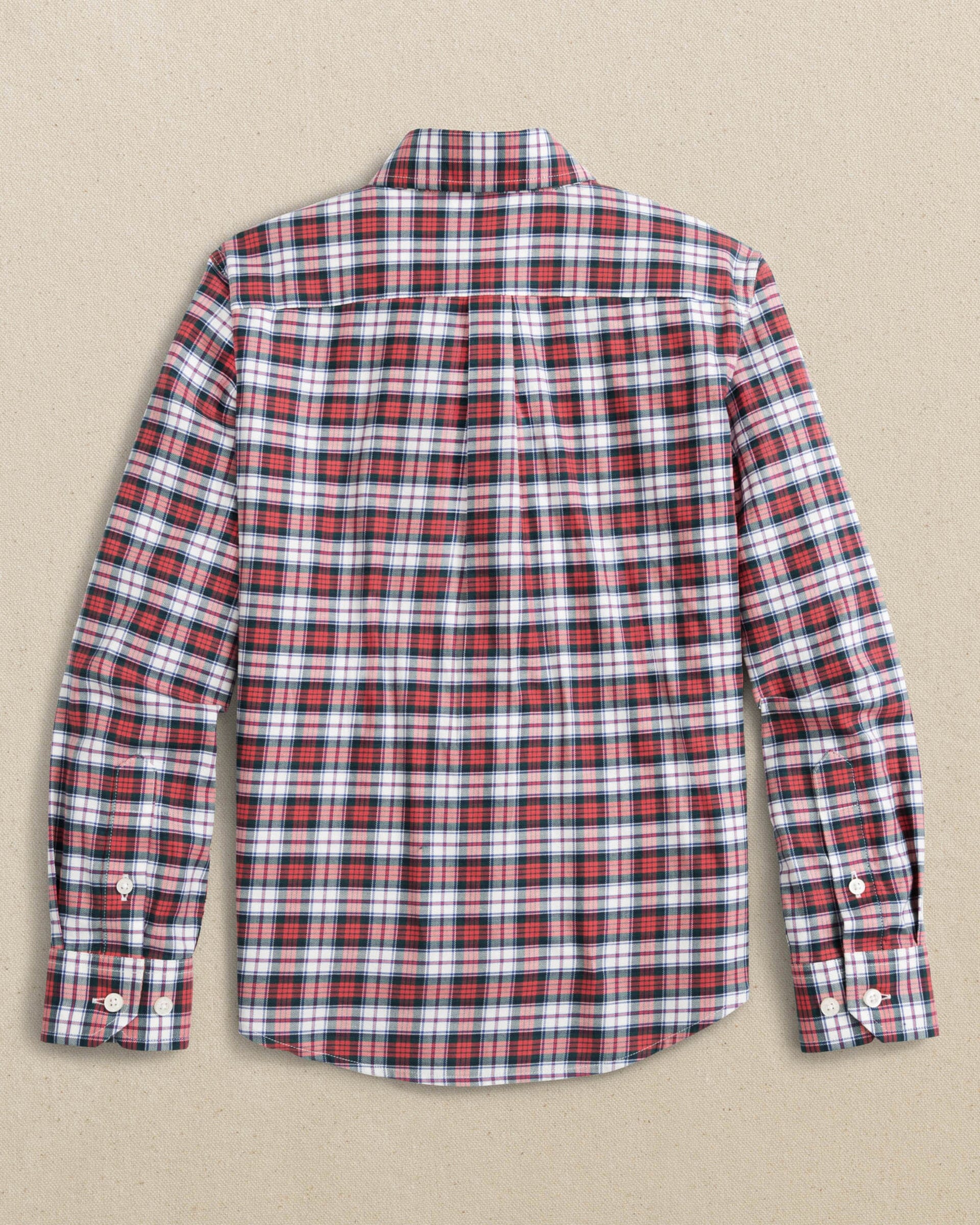 Boys MacDuff Tartan Skipjack Sport Shirt - Image 4