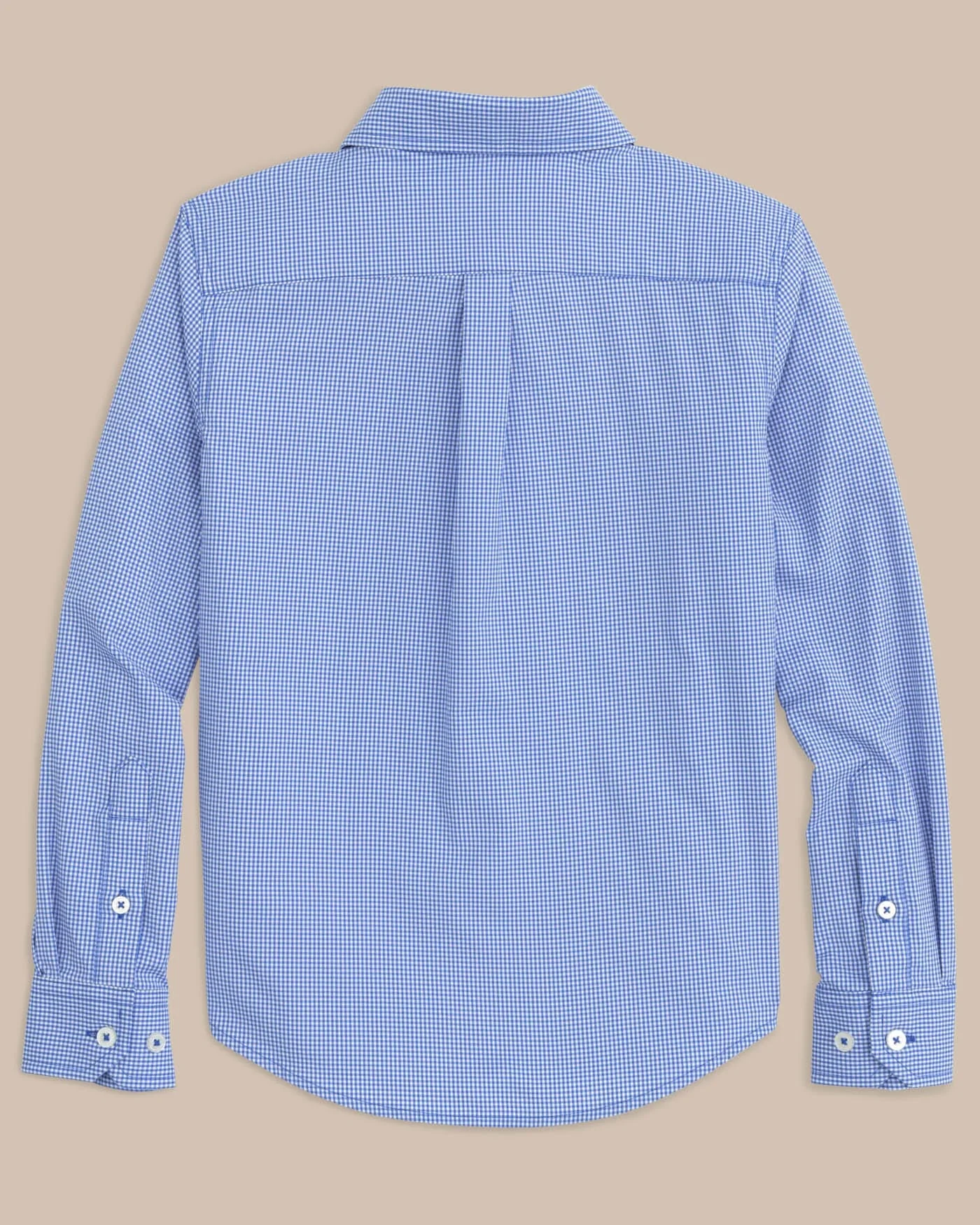 Boys Intercoastal Mini Gingham Button Down Shirt - Image 9