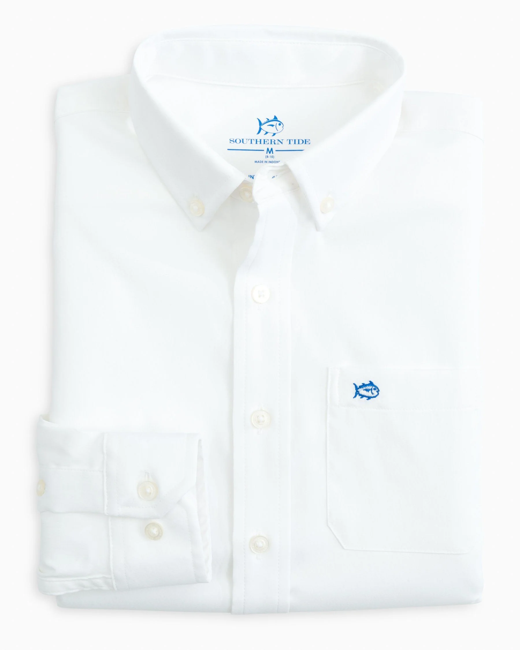 Boys Intercoastal Solid Button Down Shirt - Image 10