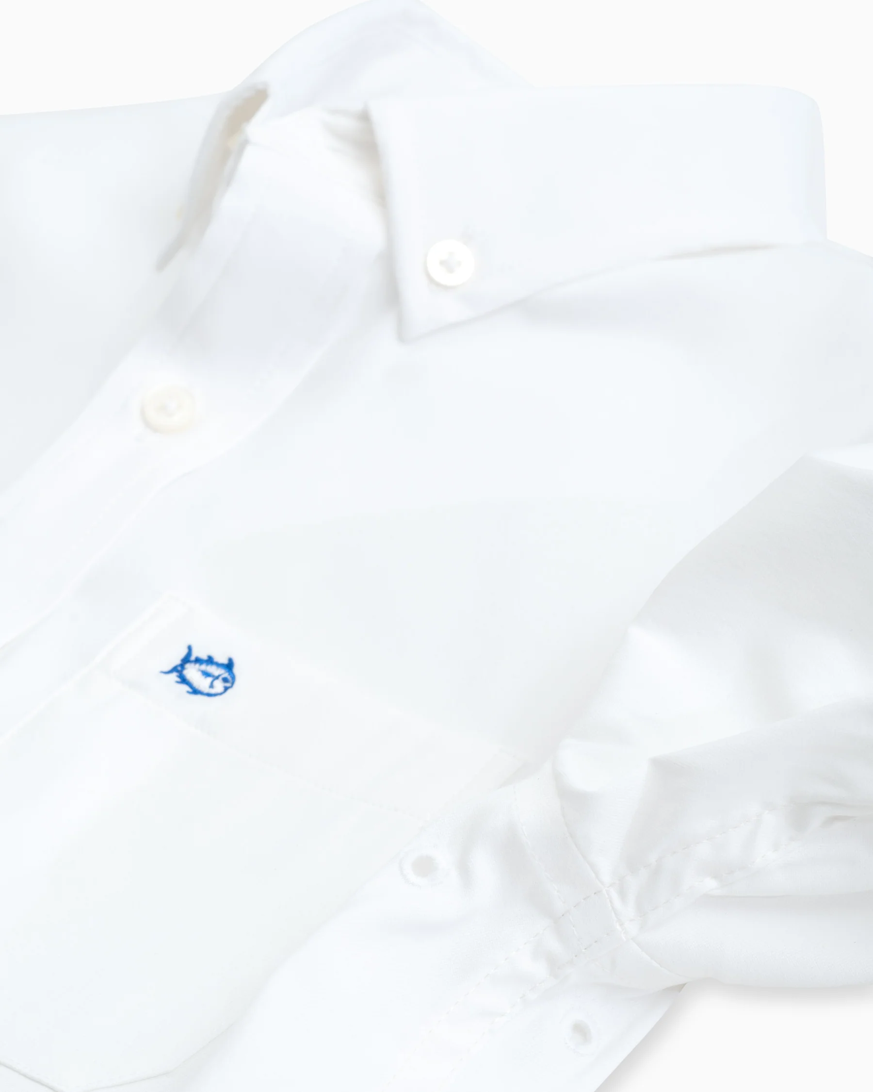 Boys Intercoastal Solid Button Down Shirt - Image 9