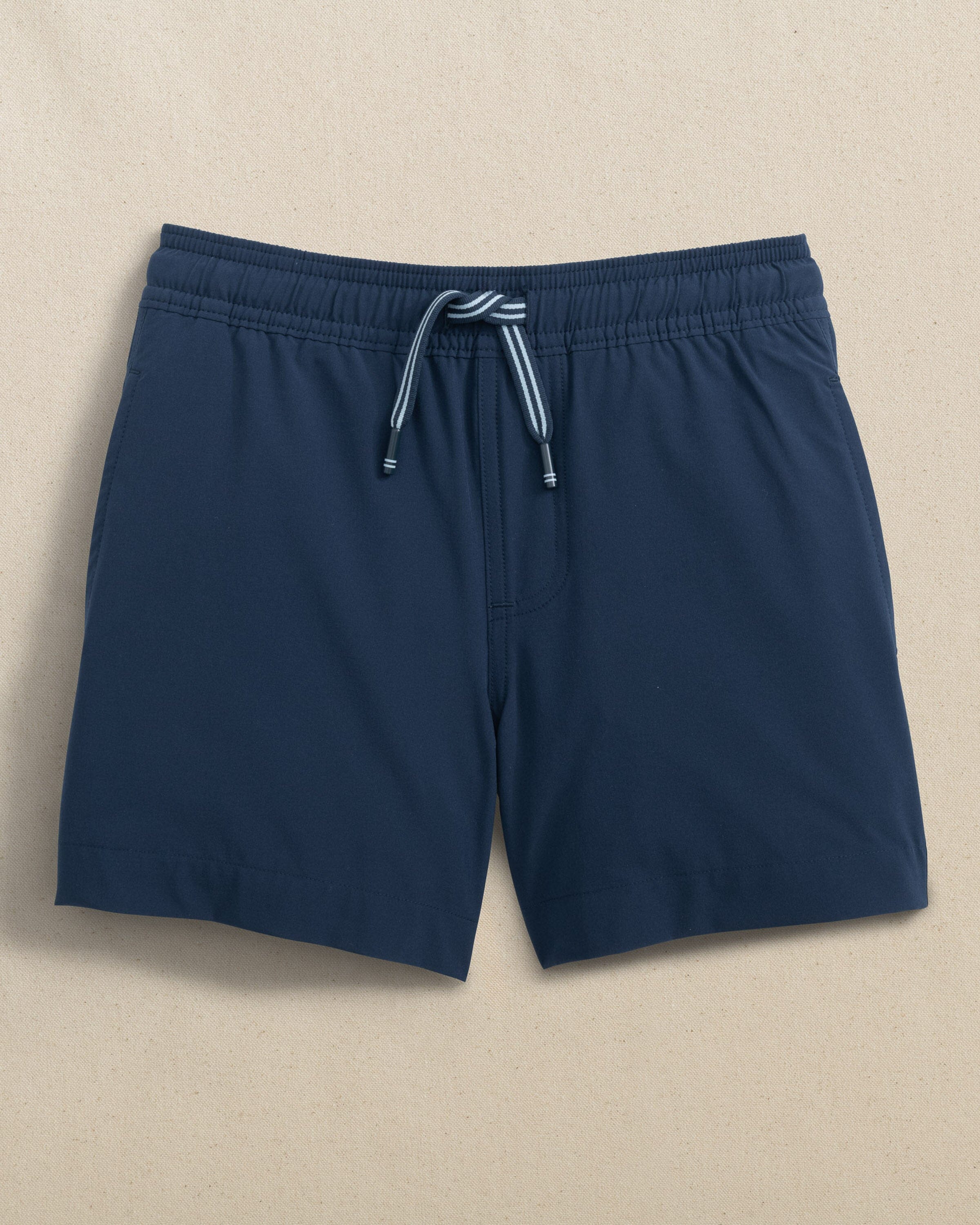 Boys Solid Maritime Swim Trunk - Image 4