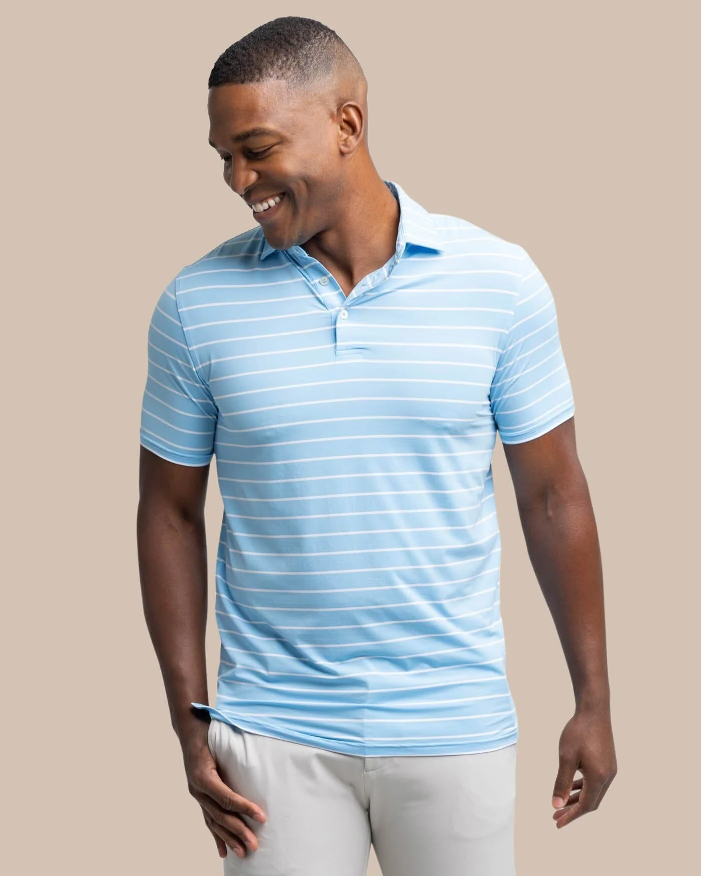 brrr°®eeze Desmond Stripe Polo - Image 13