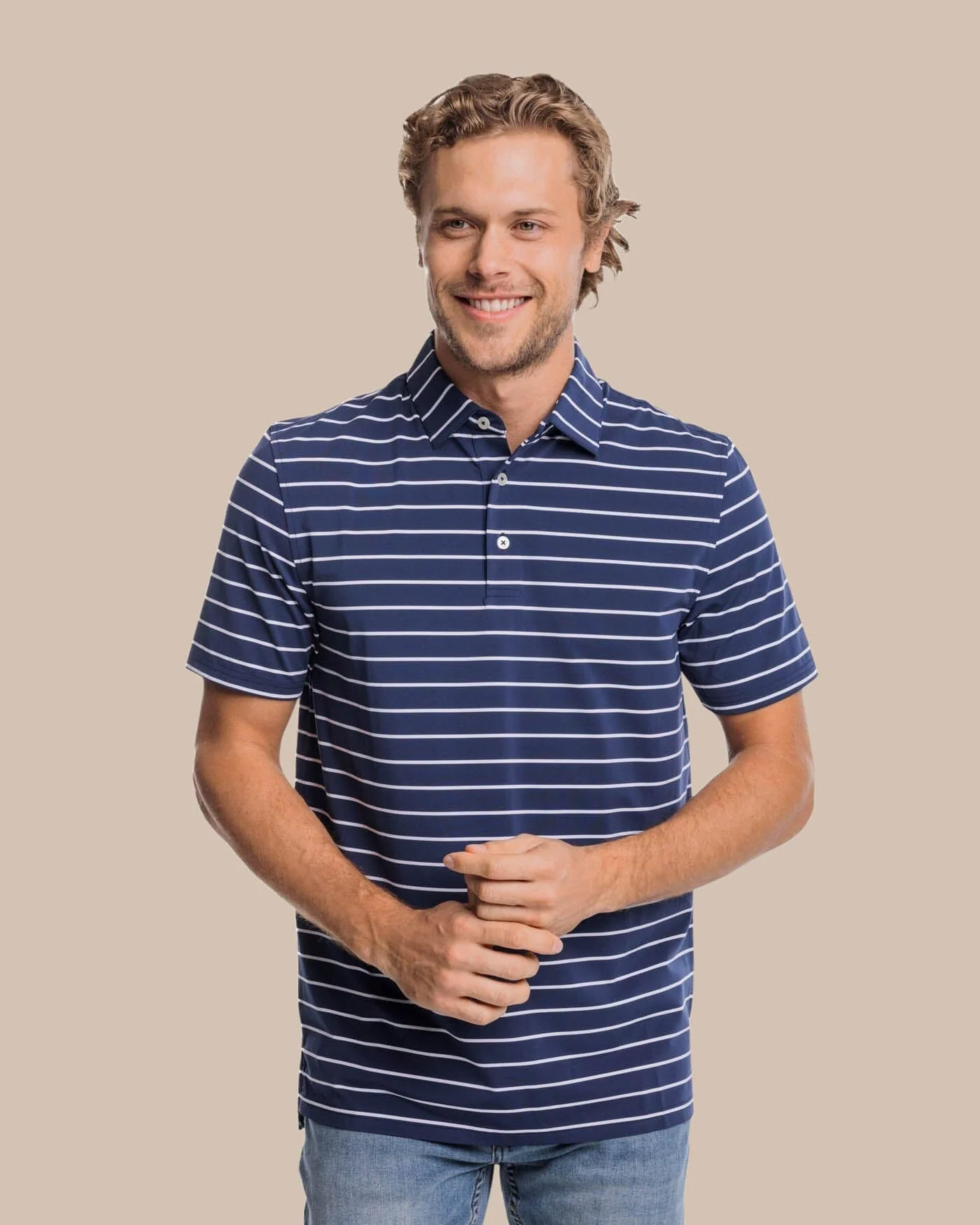 brrr°®eeze Desmond Stripe Polo - Image 9