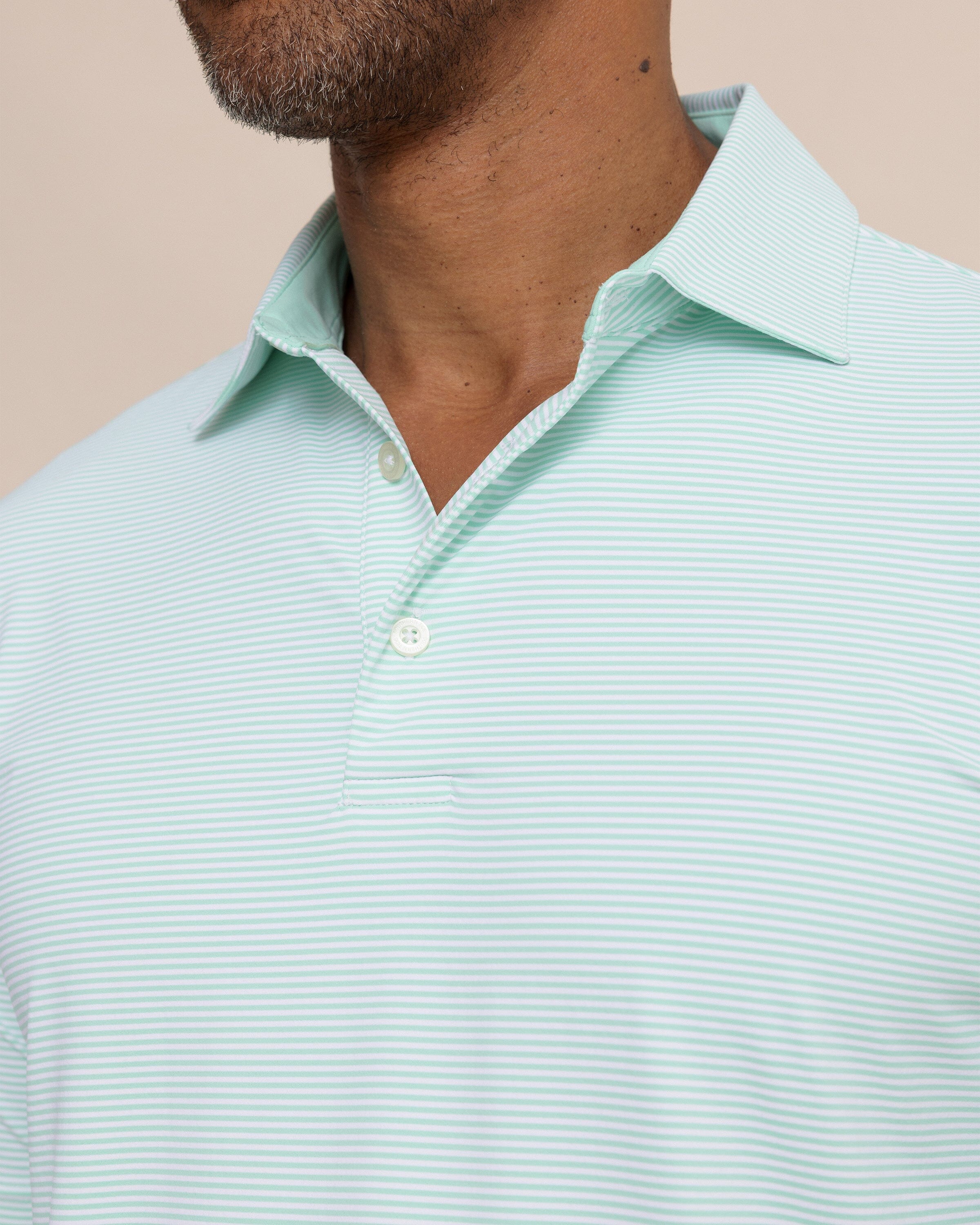 brrr°®-eeze Meadowbrook Stripe Polo - Garden Grove - Image 3