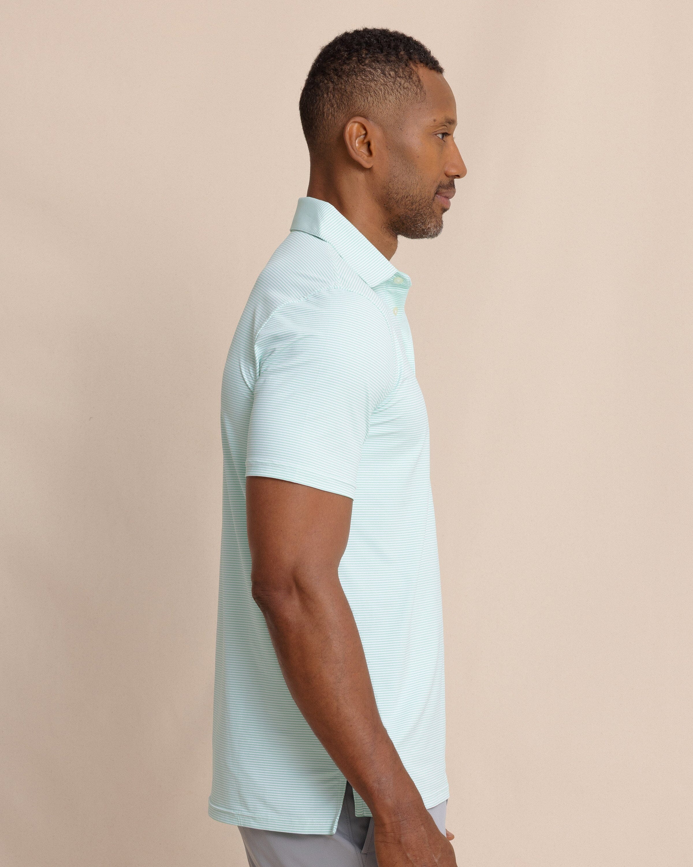 brrr°®-eeze Meadowbrook Stripe Polo - Garden Grove - Image 4