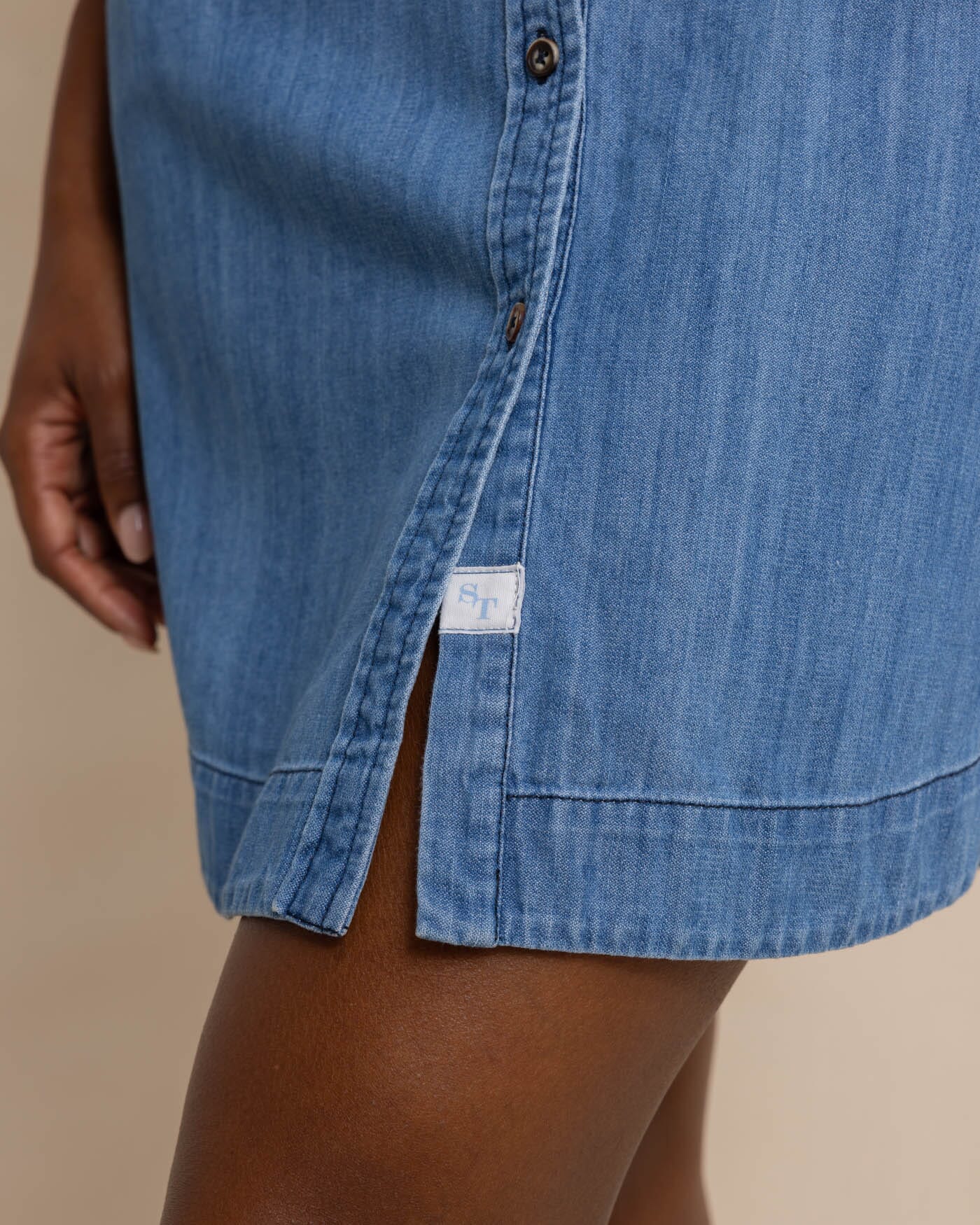 Cam Denim Dress - Image 10
