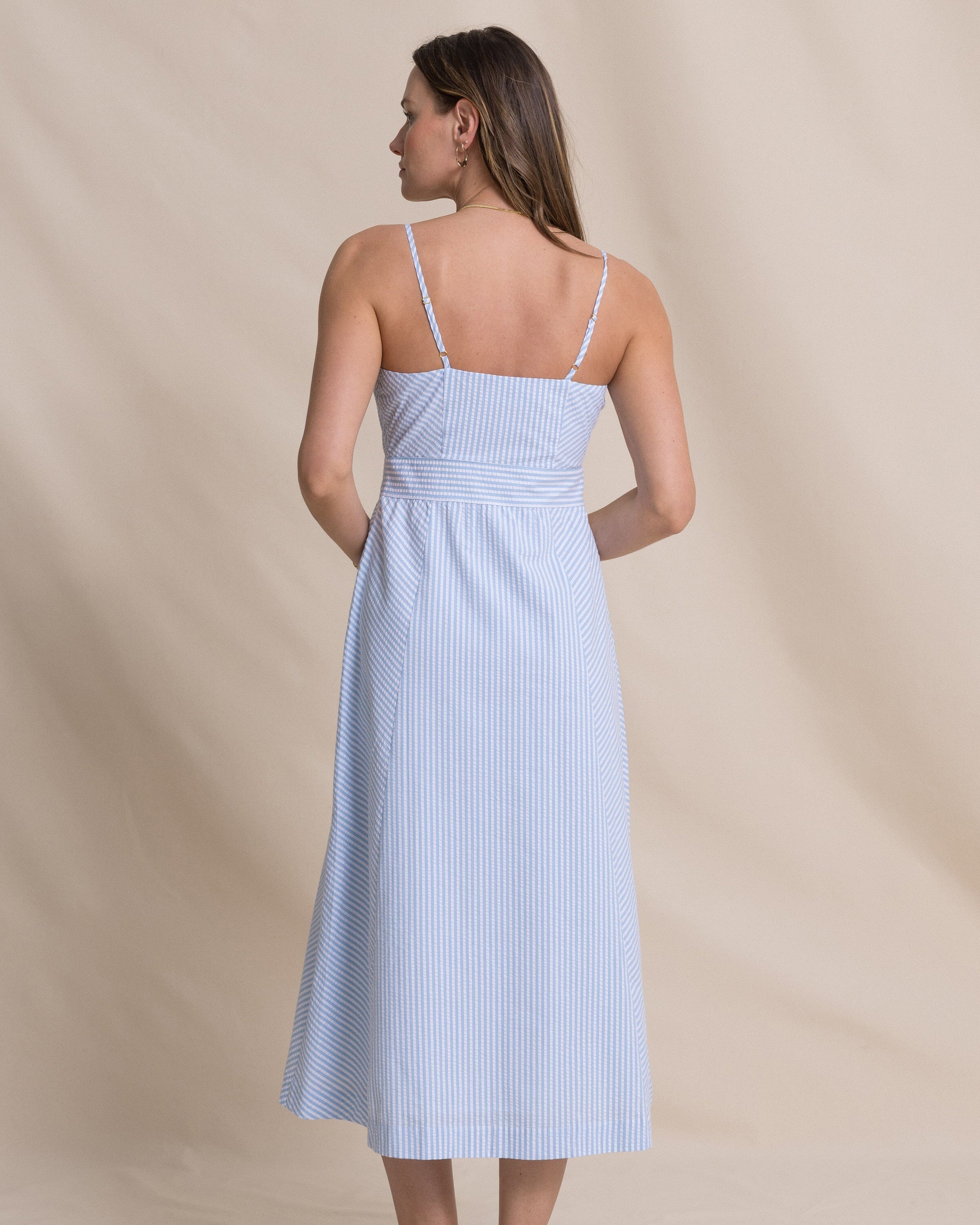 Cami Seersucker Dress - Image 9