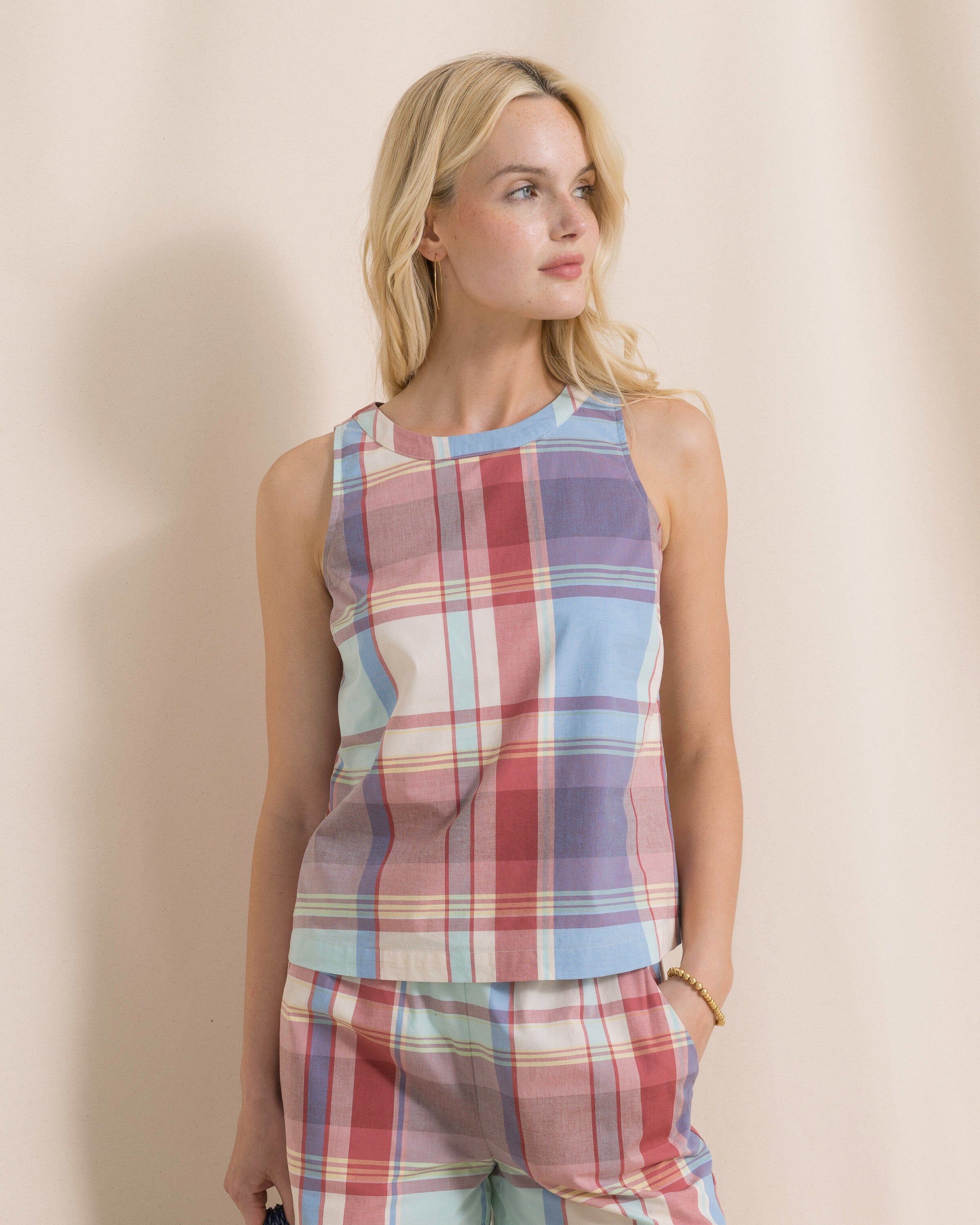 Carissa Madras Tank - Image 4
