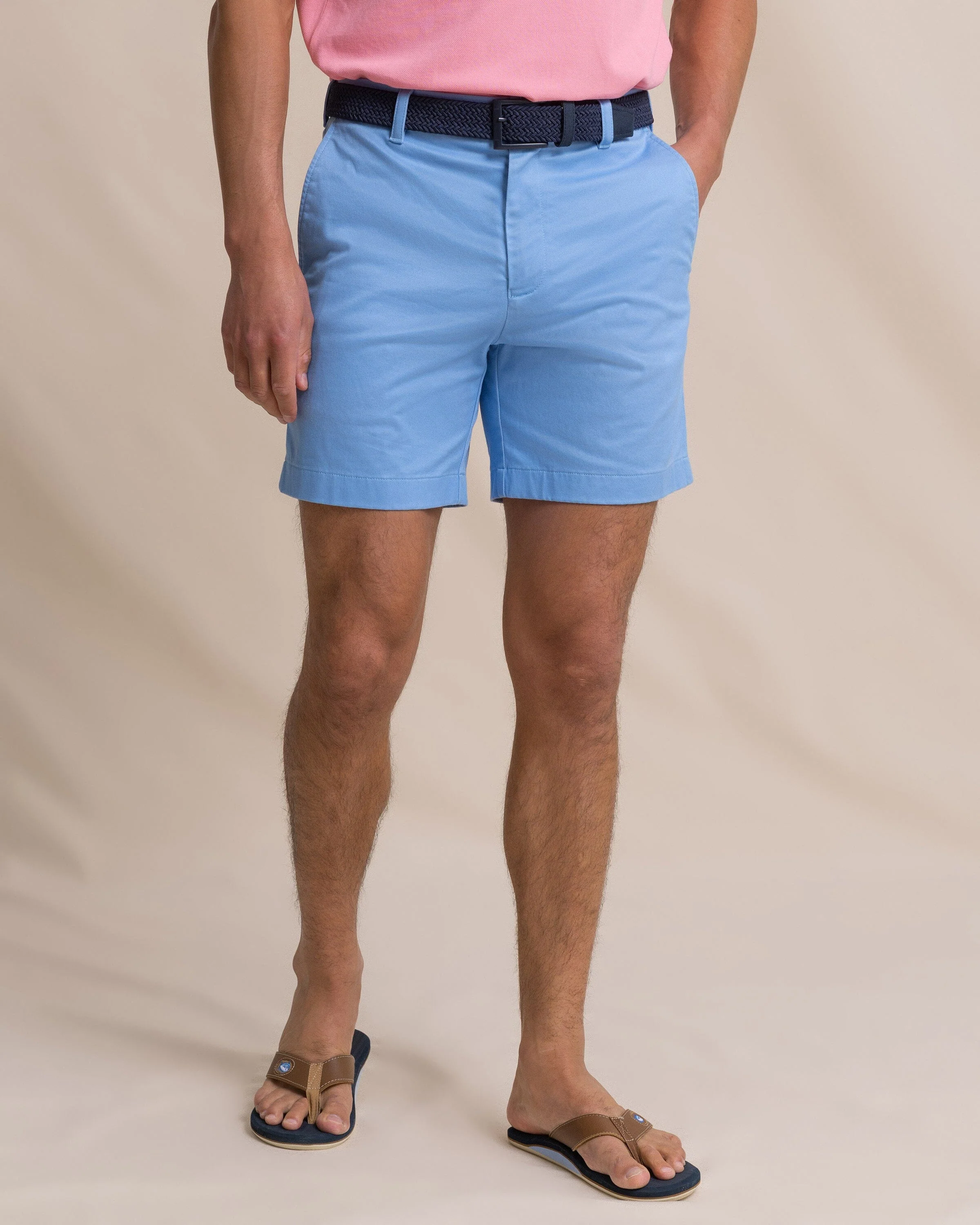 Channel Marker 7" Stretch Chino Short - Ocean Channel