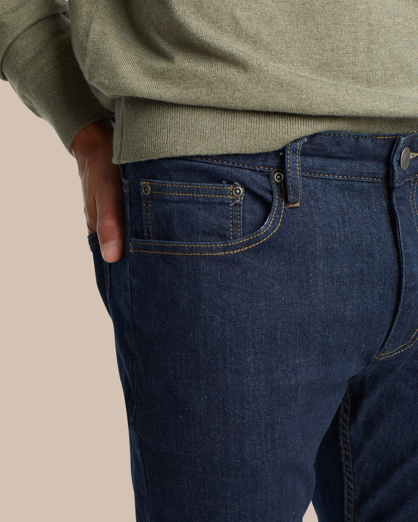 Charleston Denim Jeans - Rinse - Image 3