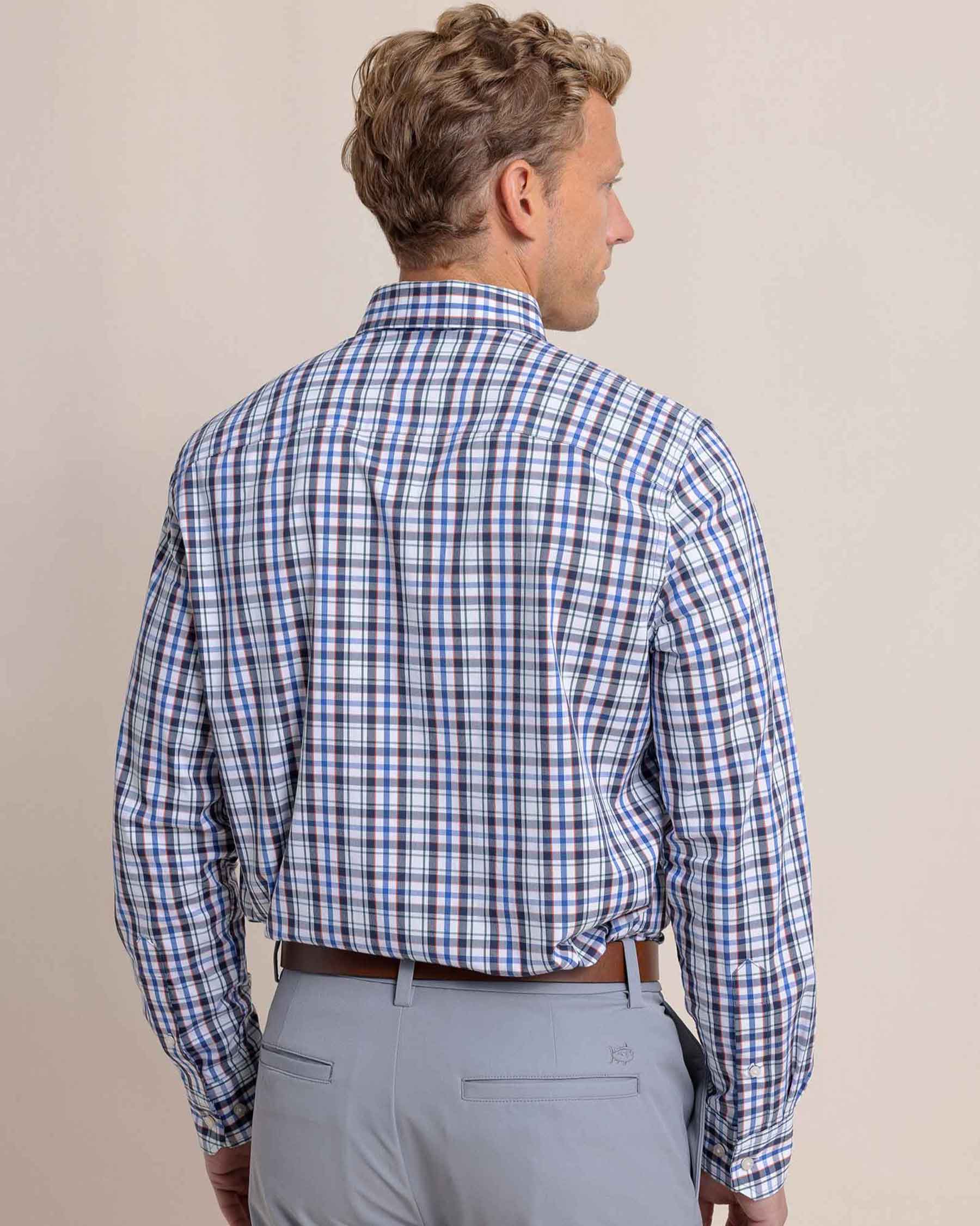 Charleston Master Plaid Long Sleeve Sport Shirt - Image 4