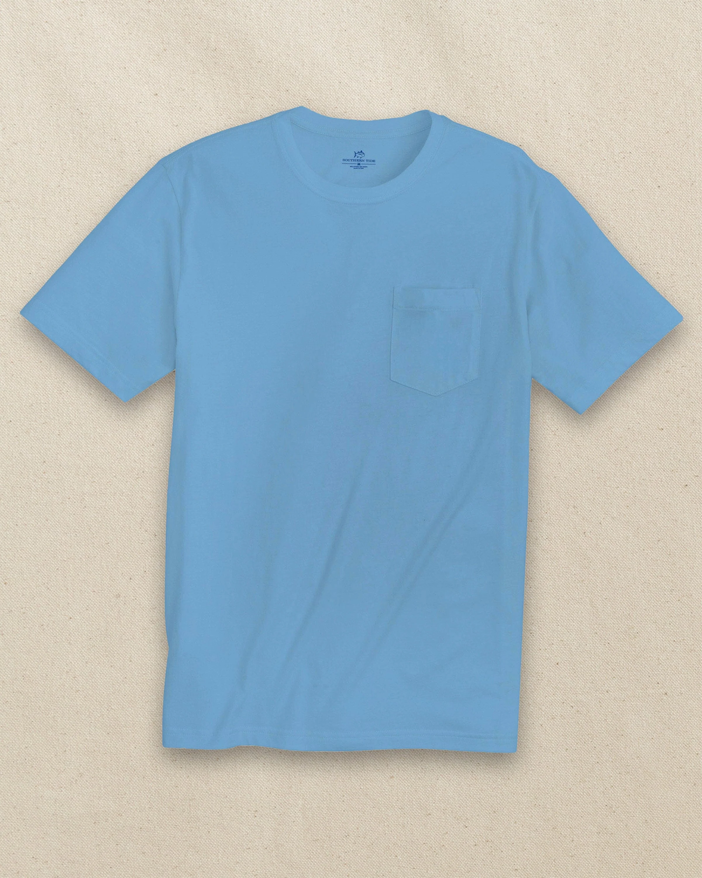 Classic Short Sleeve Pocket T-Shirt - Rush Blue - Image 2