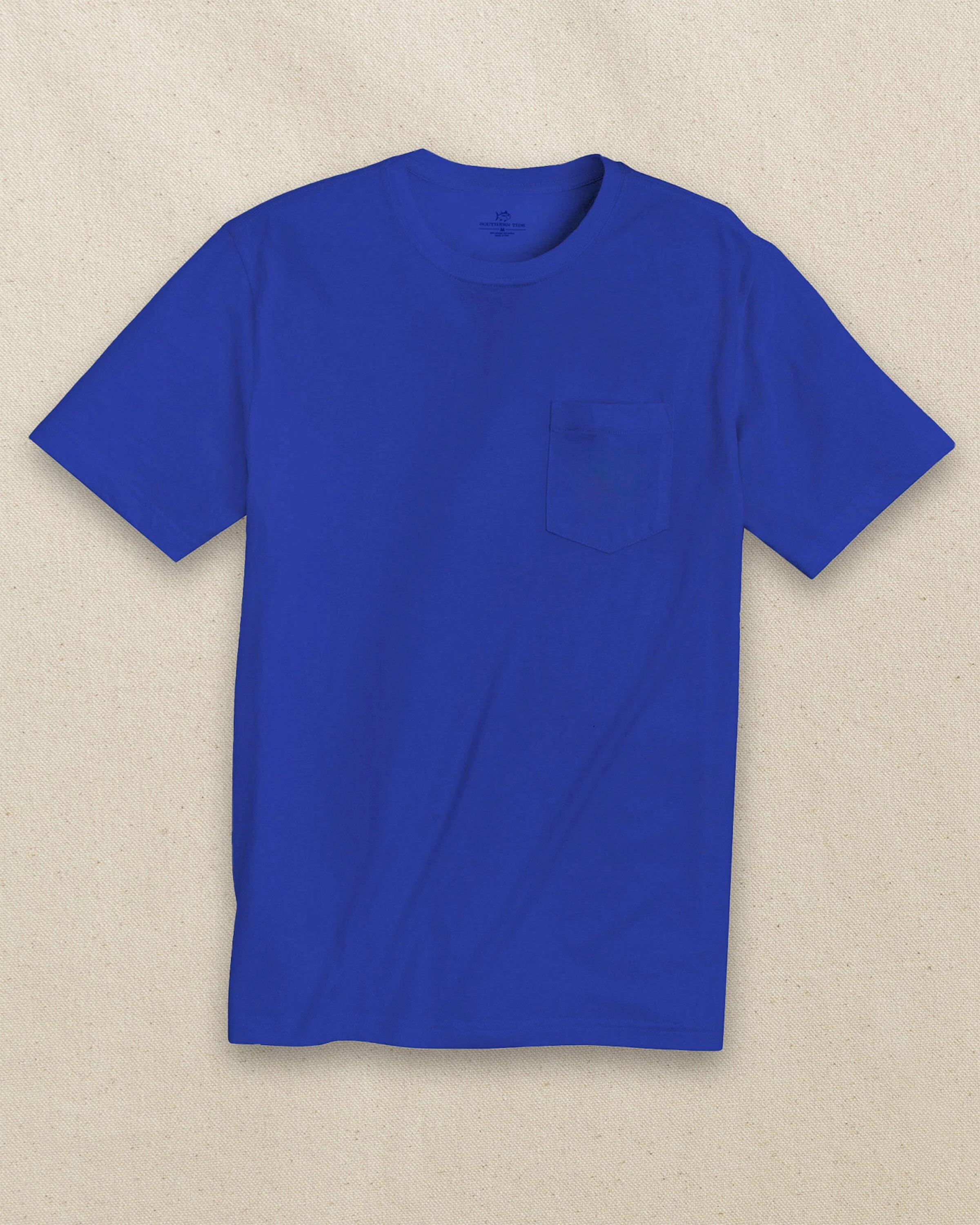 Classic Short Sleeve Pocket T-Shirt - University Blue