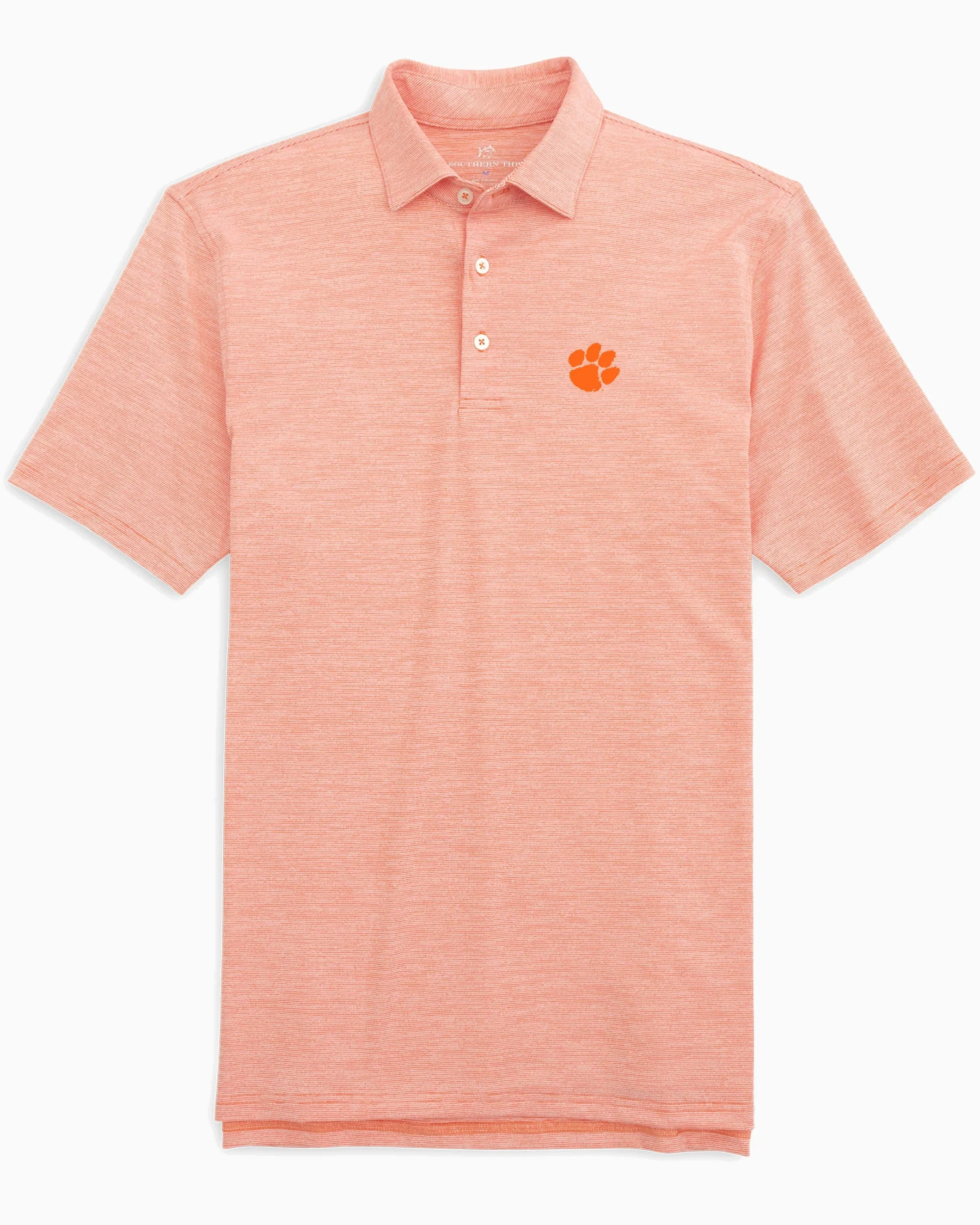 Clemson Tigers Driver Spacedye Polo Shirt - Image 7