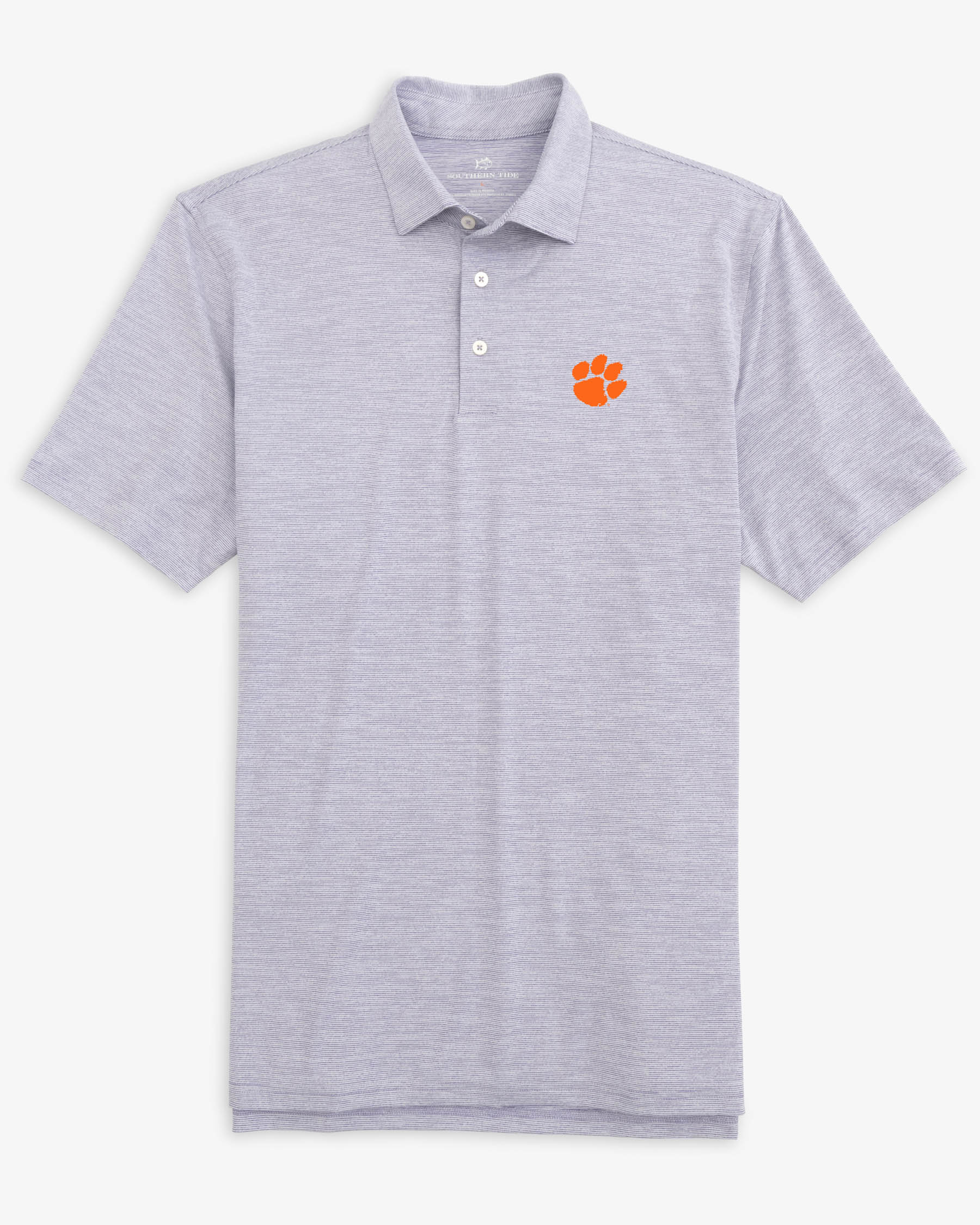 Clemson Tigers Driver Spacedye Polo Shirt - Image 8