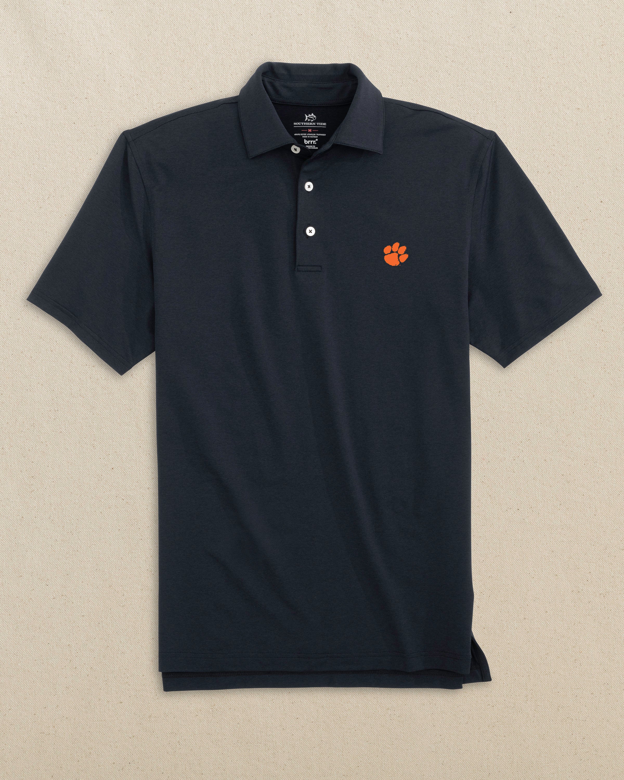 Clemson Tigers brrr°®-eeze Heather Performance Polo - Image 2