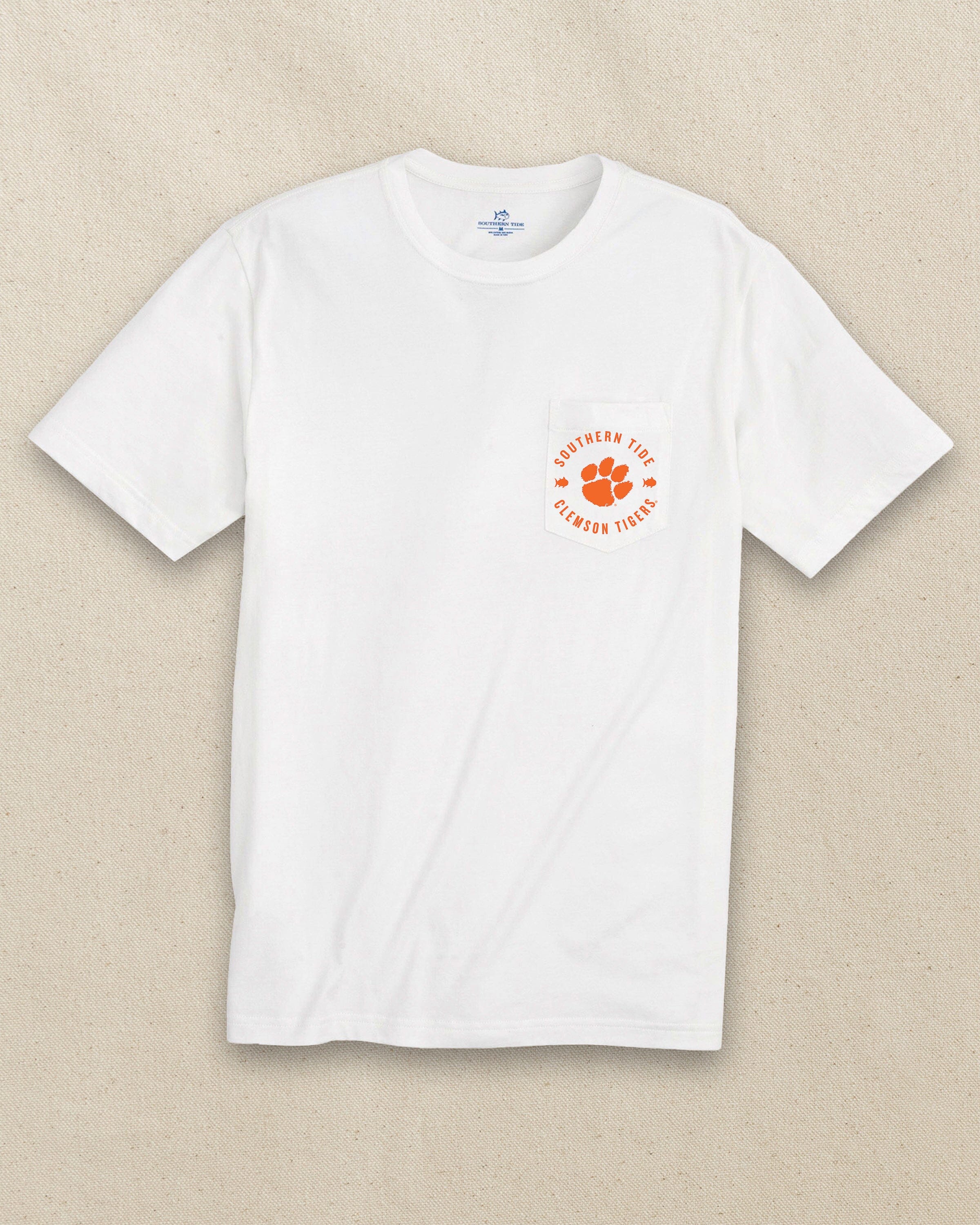 Clemson Tigers Stadium View Short Sleeve T-Shirt - Image 3
